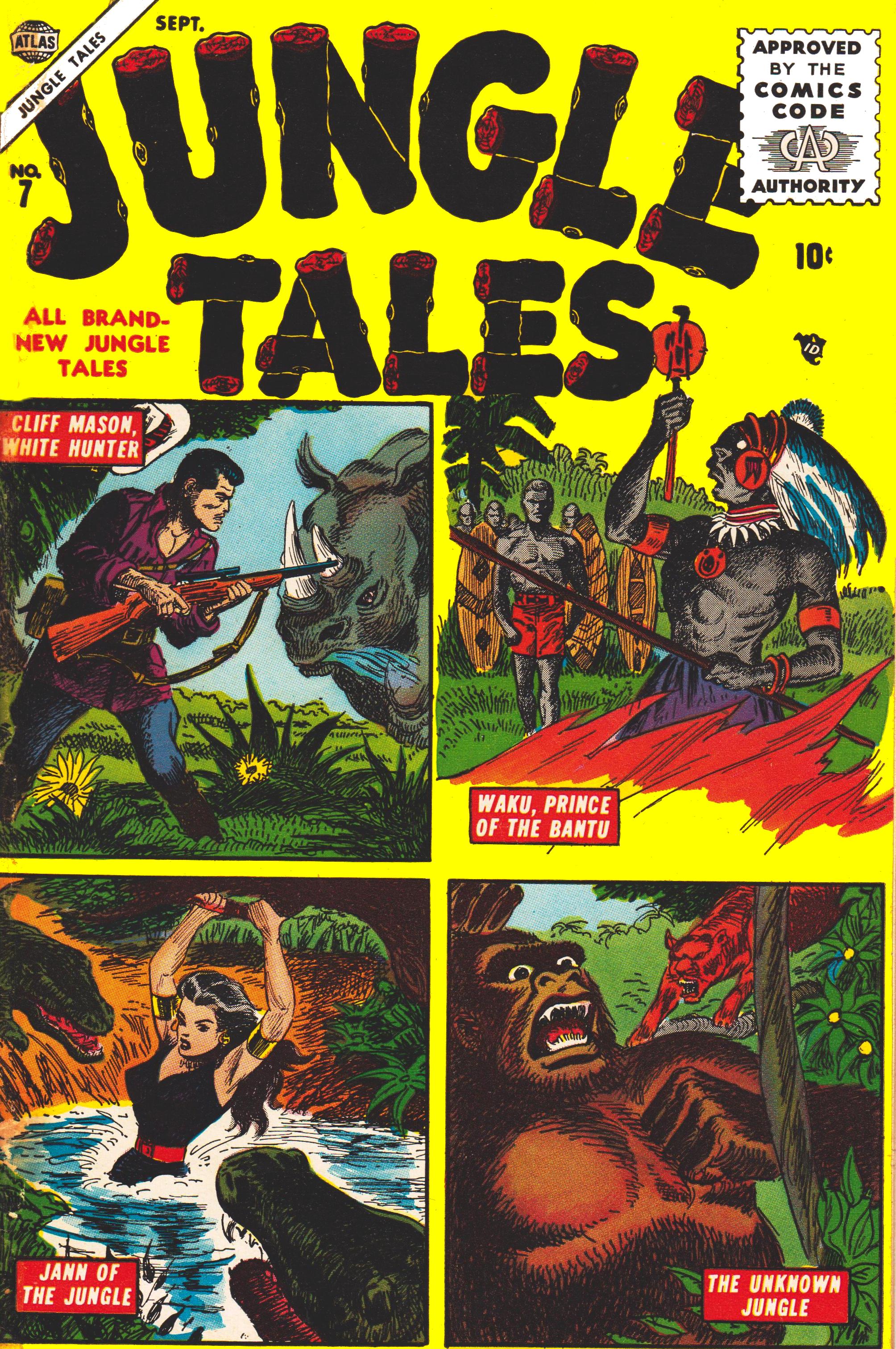 Read online Jungle Tales comic -  Issue #7 - 1