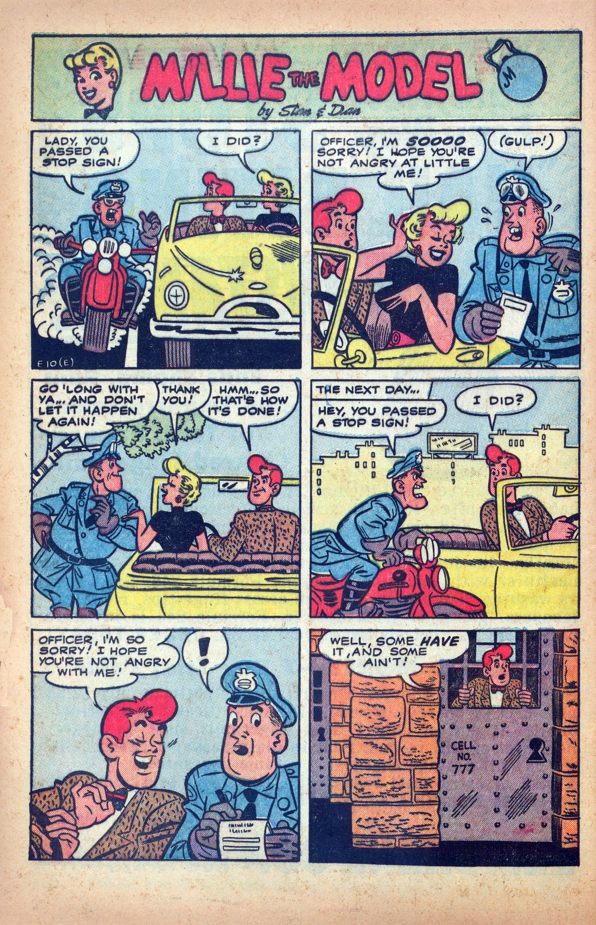 Read online Millie the Model comic -  Issue #54 - 28