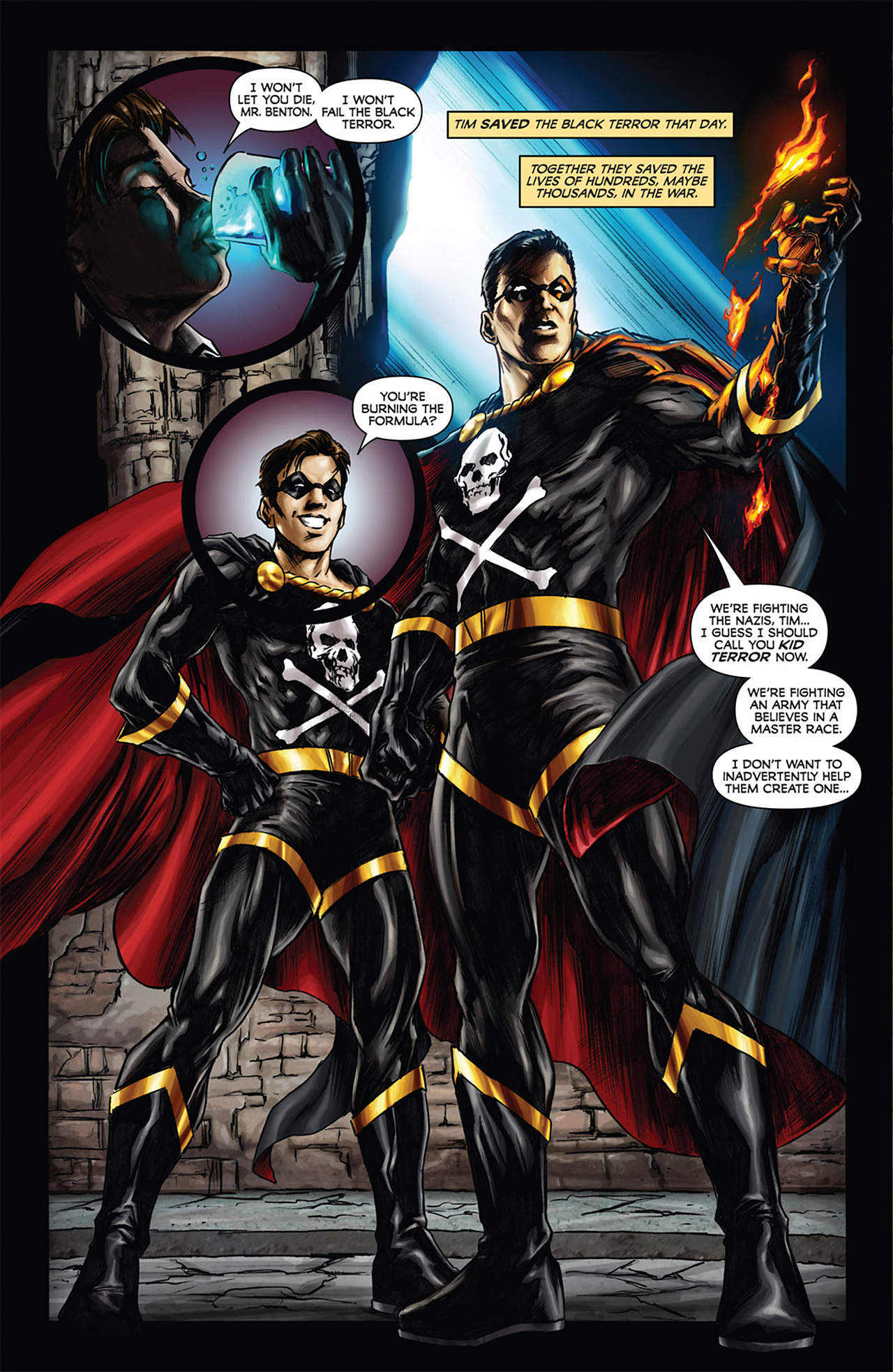 Read online Black Terror (2008) comic -  Issue #3 - 3