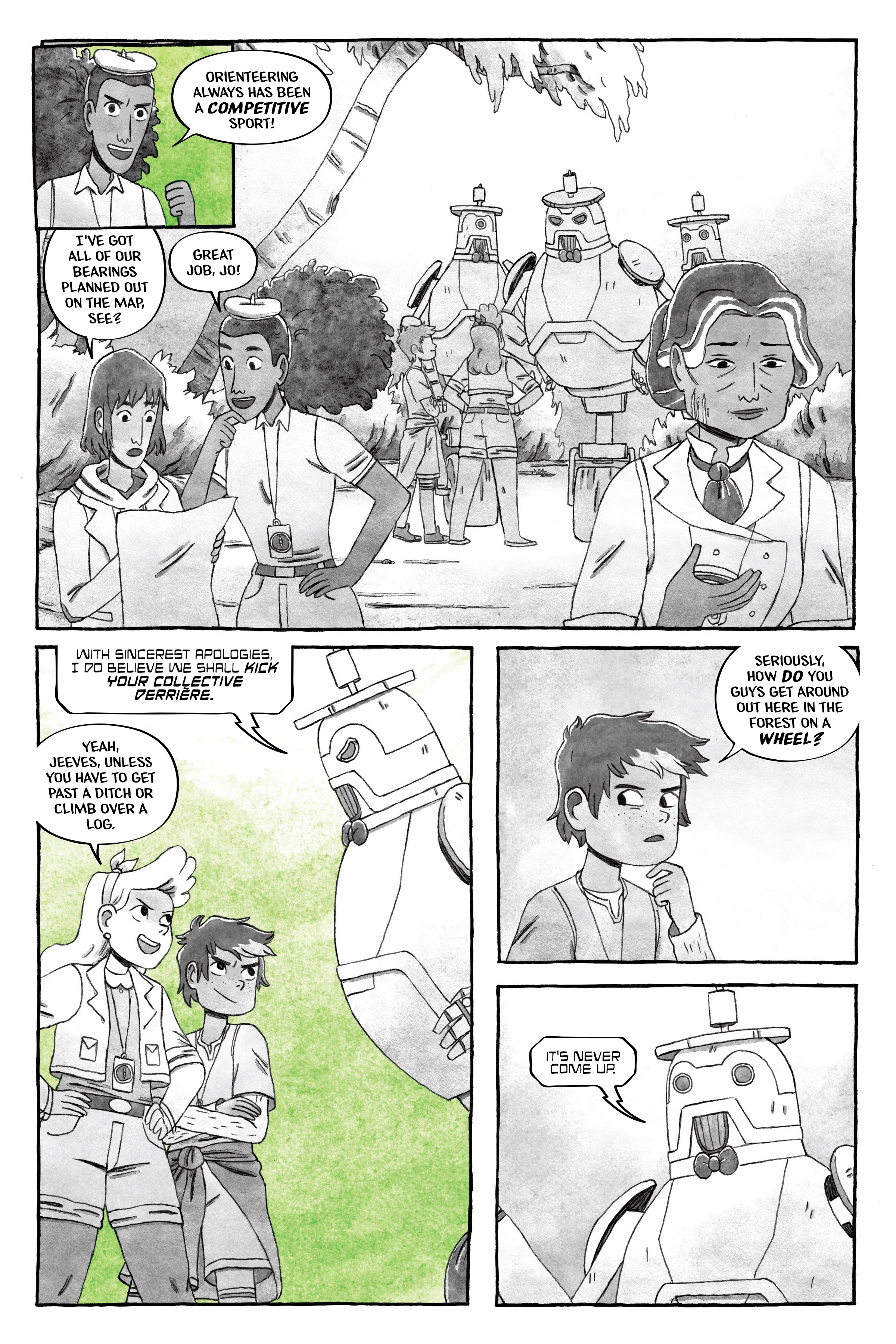 Read online Lumberjanes: The Infernal Compass comic -  Issue # TPB - 98