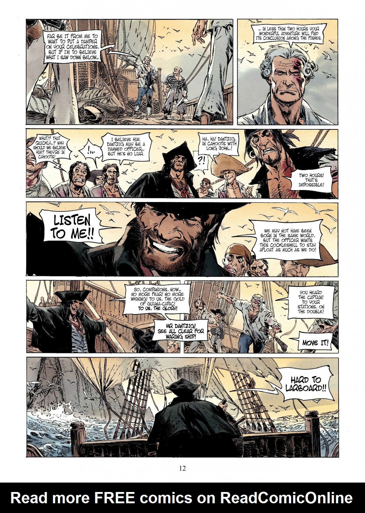 Read online Long John Silver comic -  Issue #3 - 12