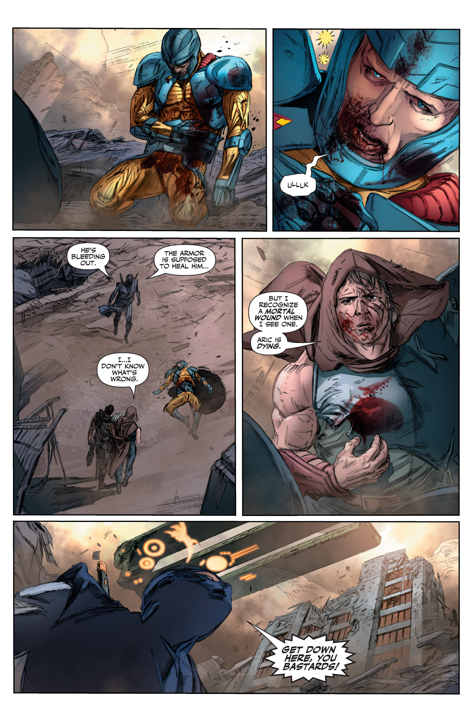 Read online Armor Hunters comic -  Issue #4 - 20