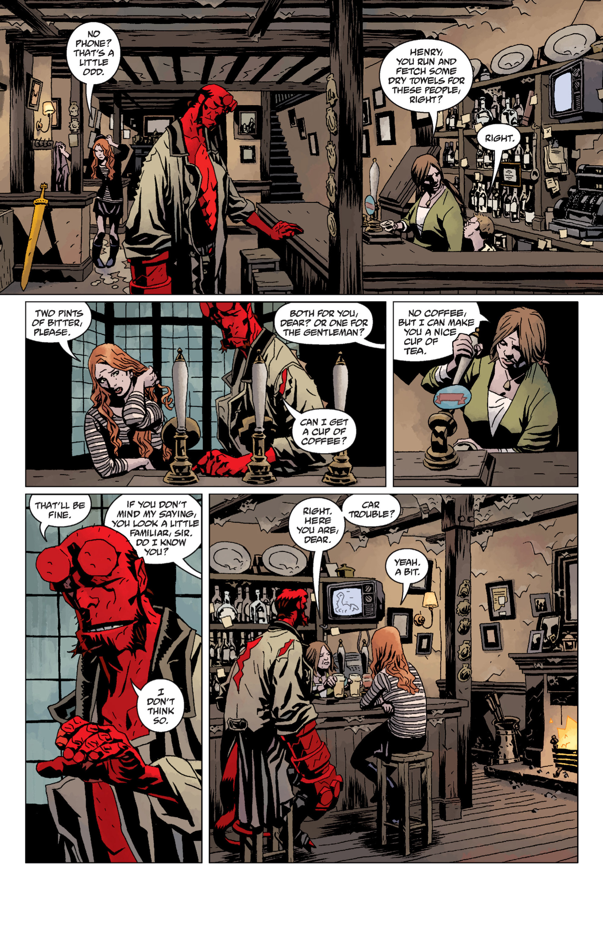 Read online Hellboy comic -  Issue #12 - 53