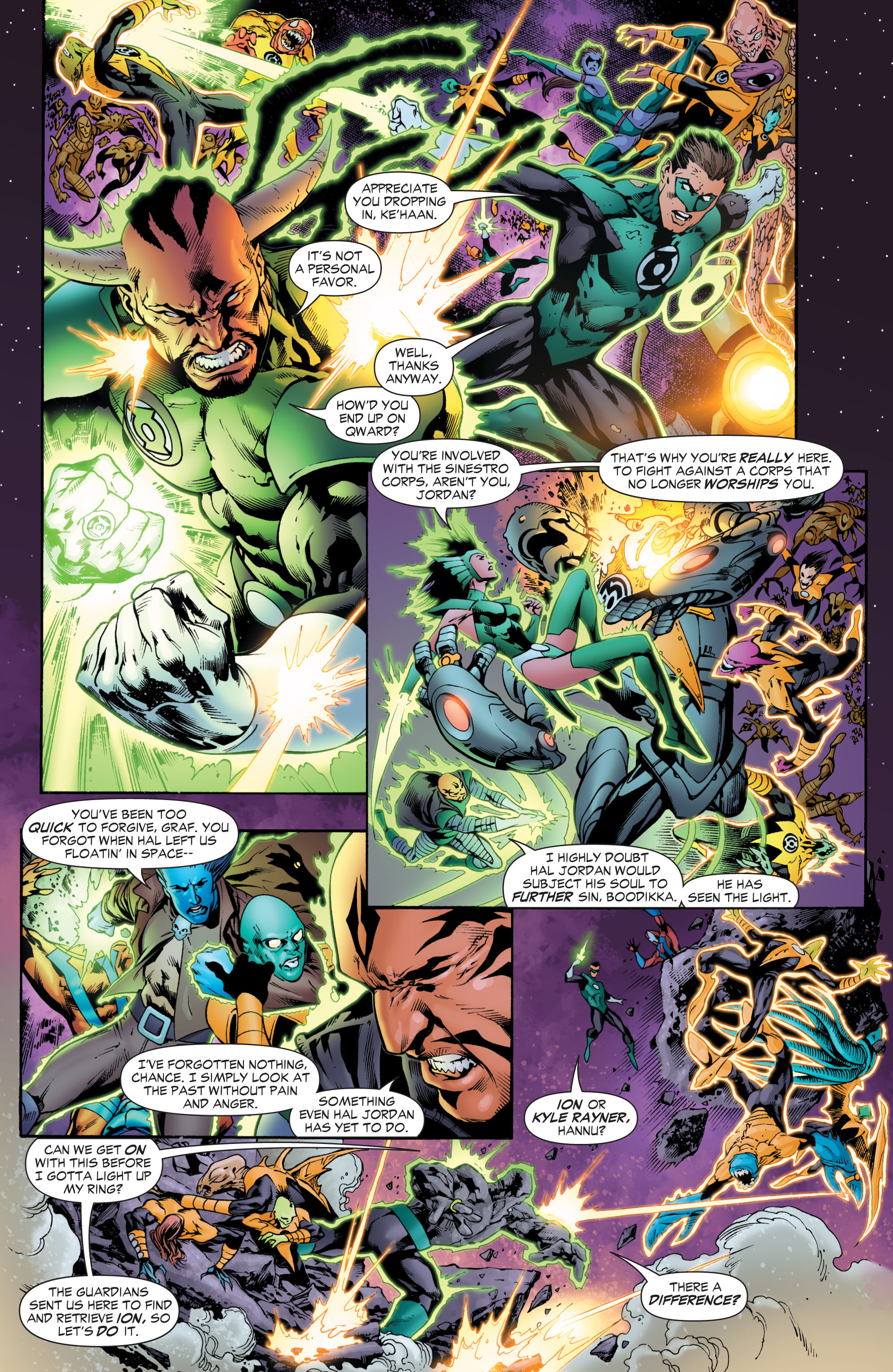 Read online Green Lantern: The Sinestro Corps War comic -  Issue # Full - 103