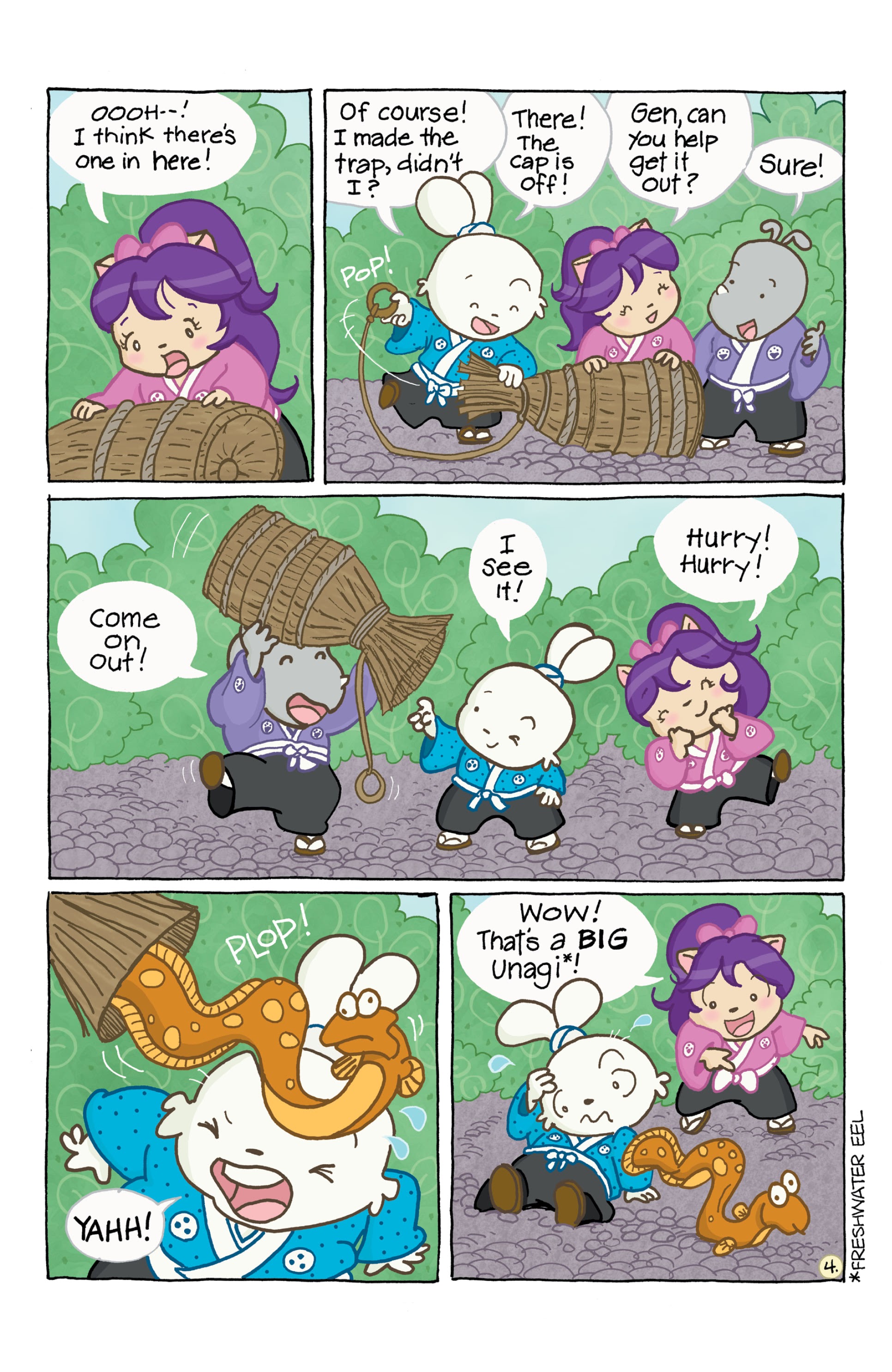 Read online Chibi-Usagi: Attack of the Heebie Chibis comic -  Issue # TPB - 9