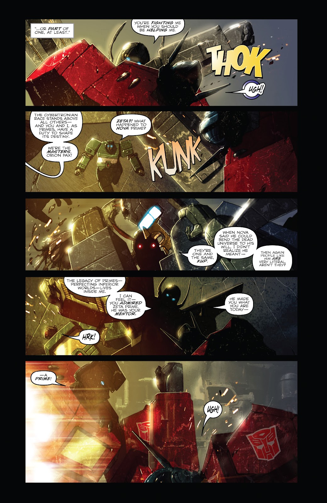 The Transformers: Dark Cybertron Finale issue Full - Page 62