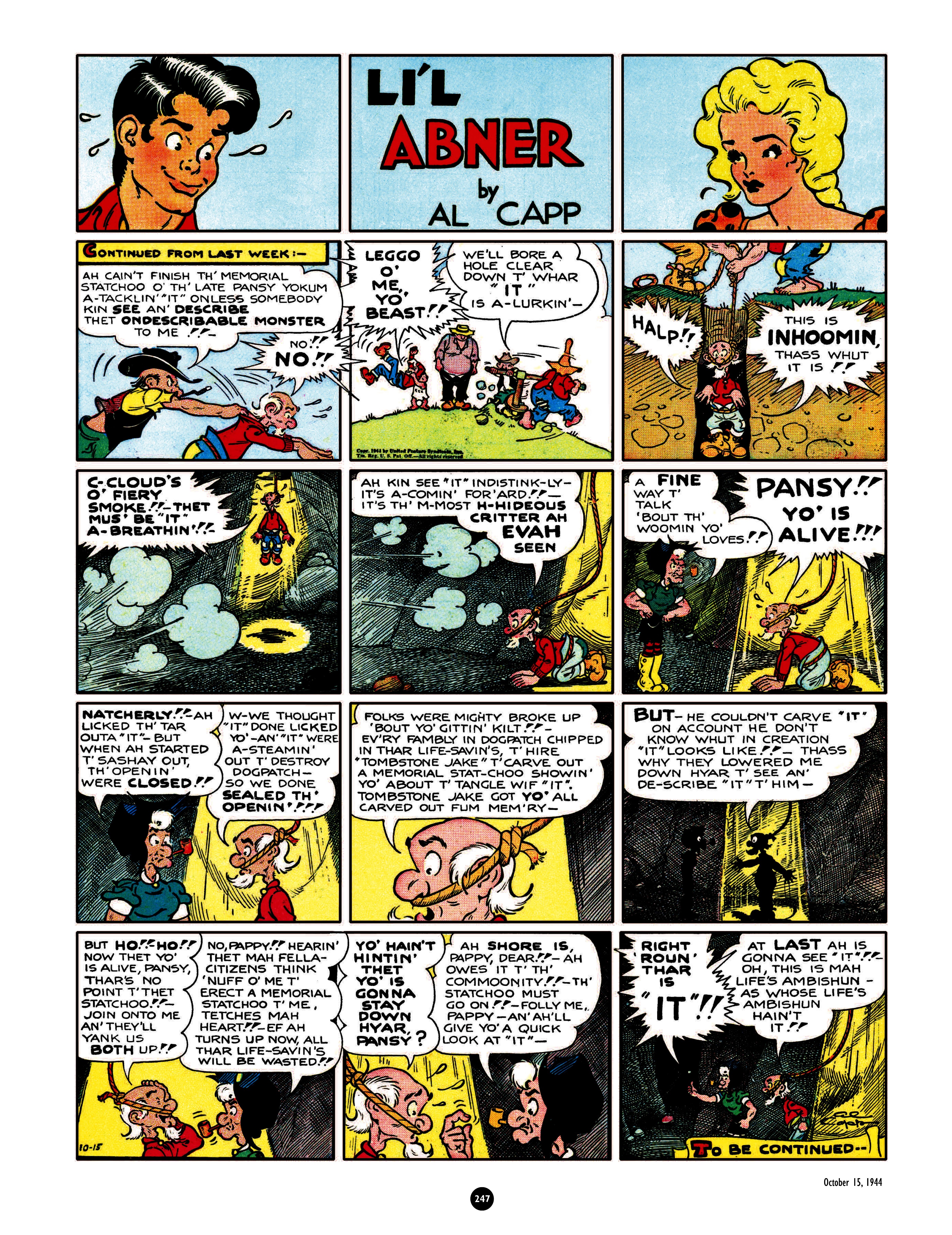Read online Al Capp's Li'l Abner Complete Daily & Color Sunday Comics comic -  Issue # TPB 5 (Part 3) - 49