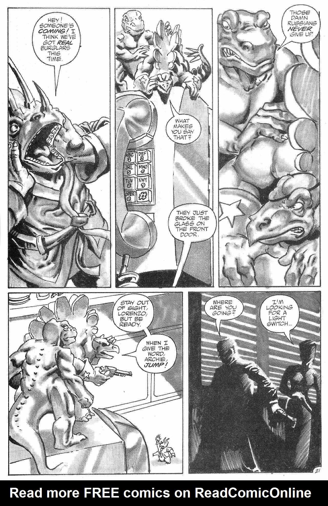 Read online Dinosaurs For Hire (1988) comic -  Issue #6 - 23