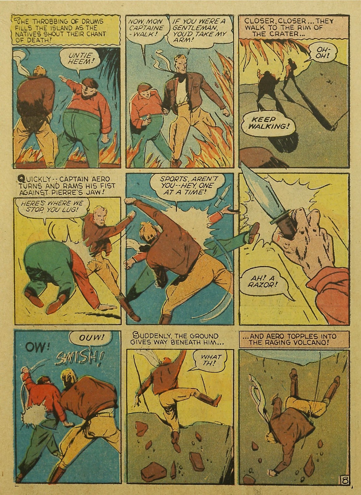 Captain Aero Comics issue 3 - Page 10