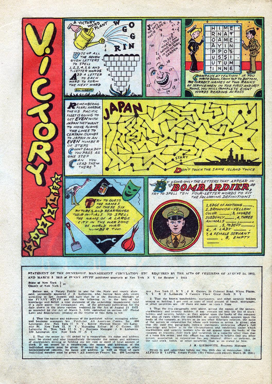 Read online Funny Stuff comic -  Issue #3 - 35