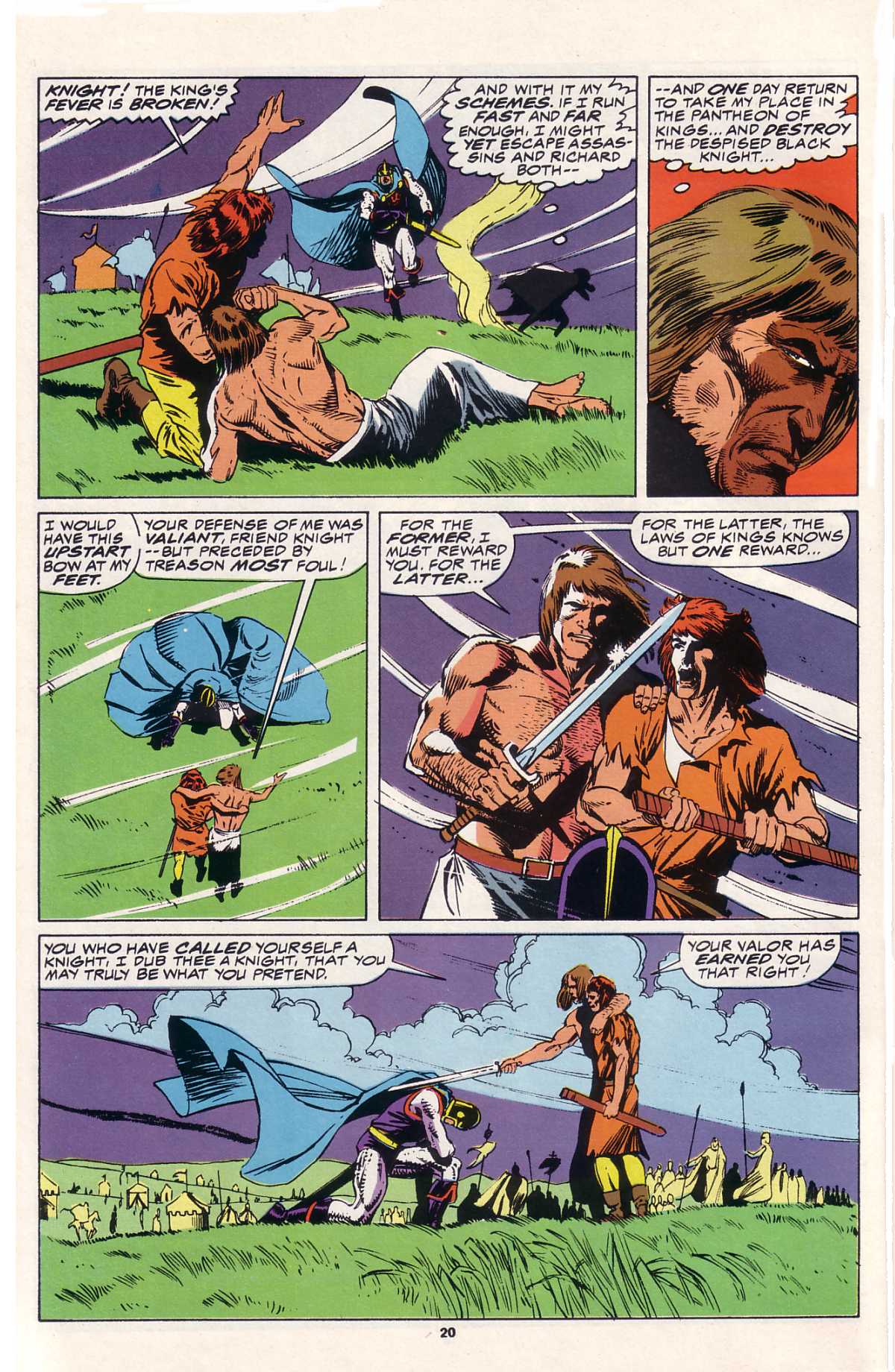 Read online Marvel Fanfare (1982) comic -  Issue #54 - 22