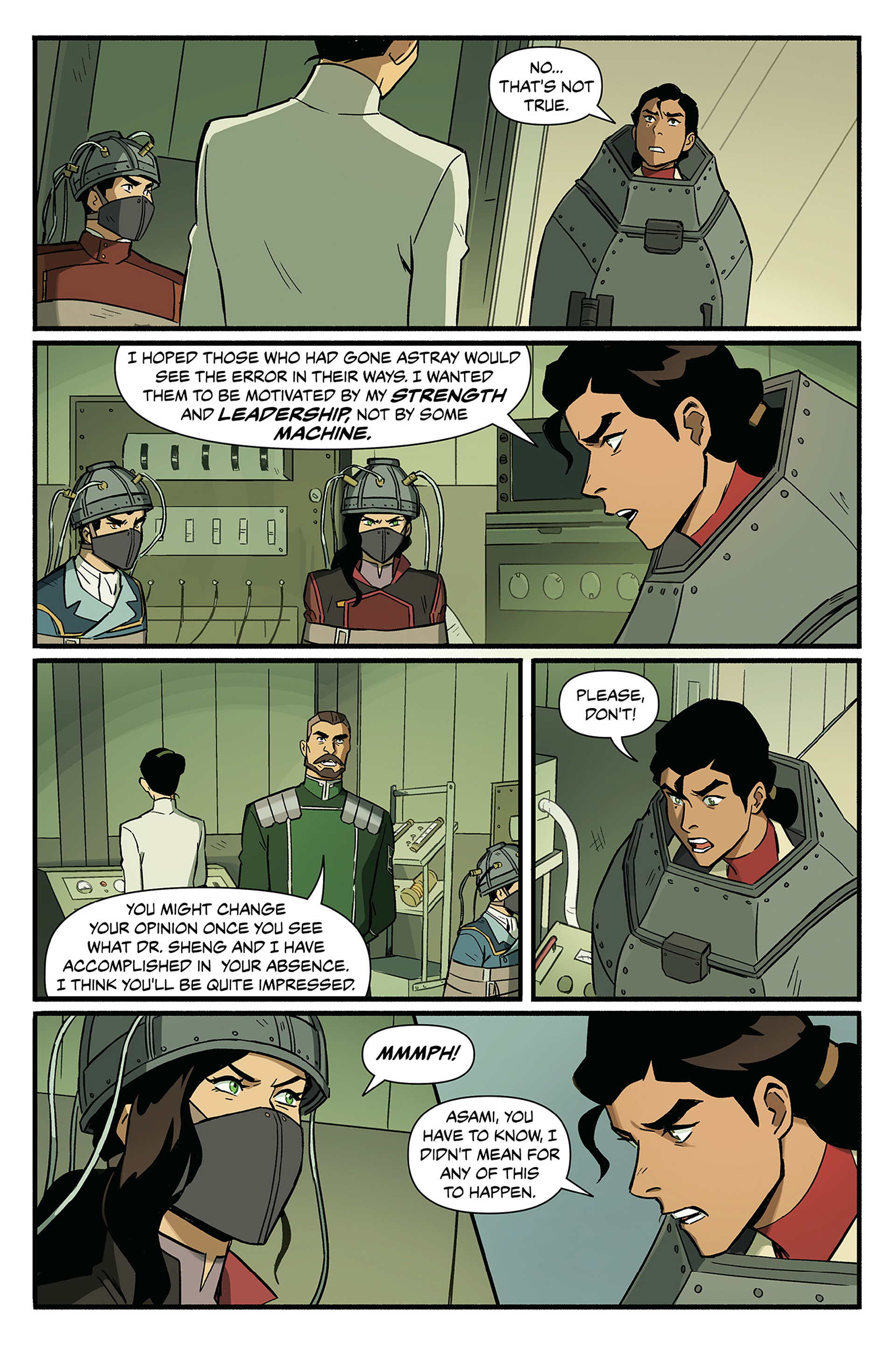Read online The Legend of Korra: Ruins of the Empire Omnibus comic -  Issue # TPB (Part 1) - 99
