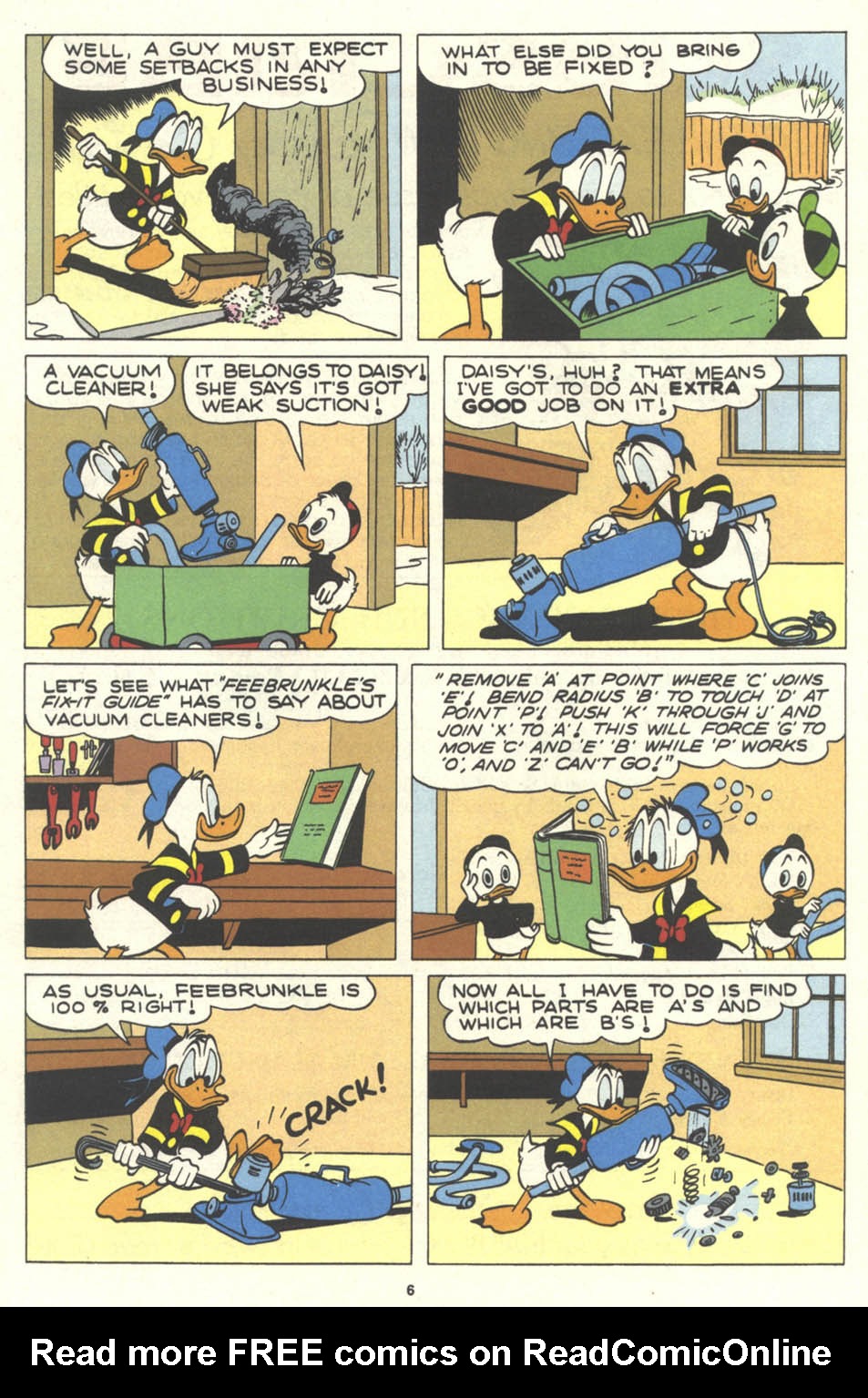 Read online Walt Disney's Comics and Stories comic -  Issue #558 - 7