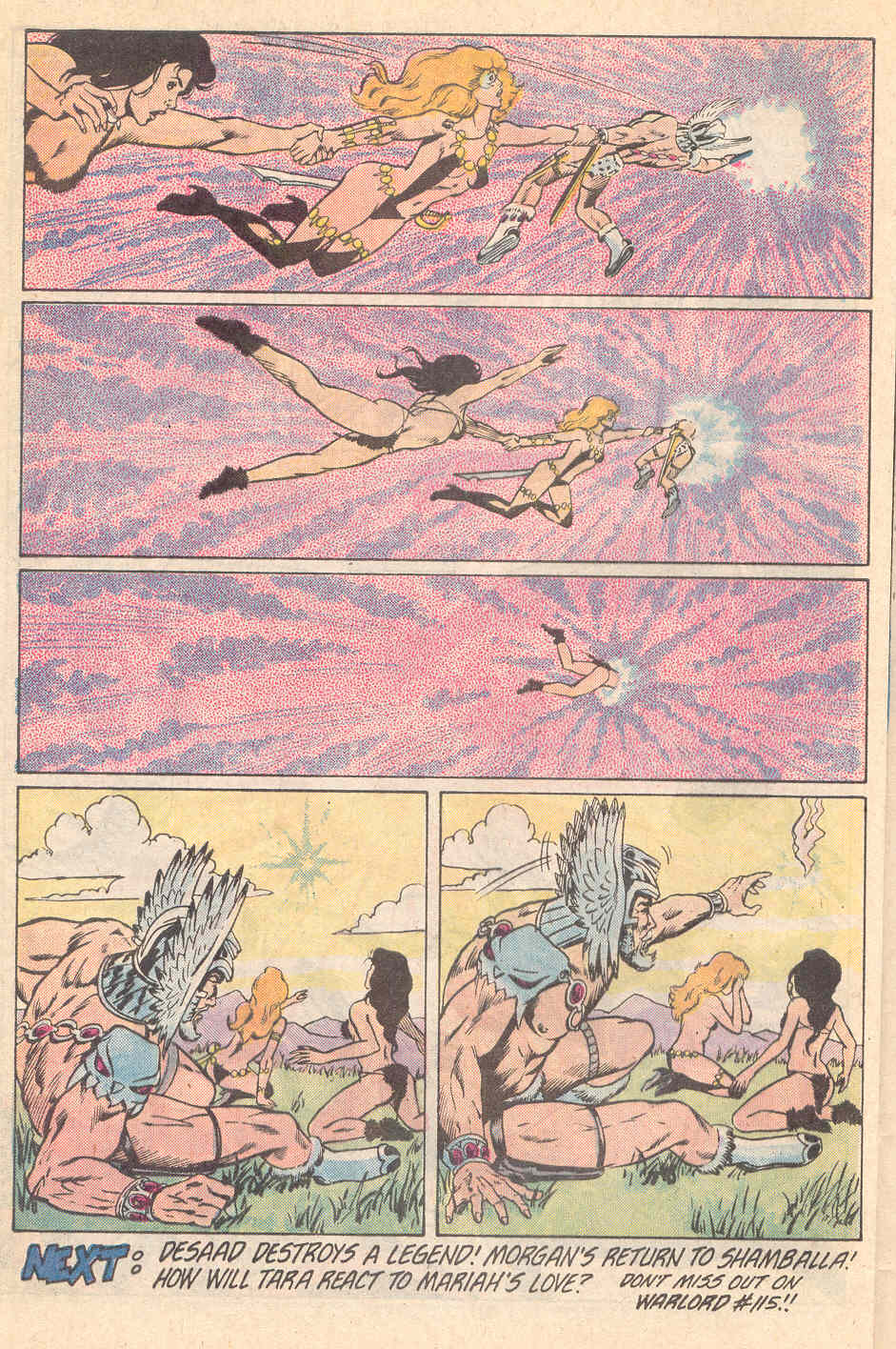 Read online Warlord (1976) comic -  Issue #114 - 22