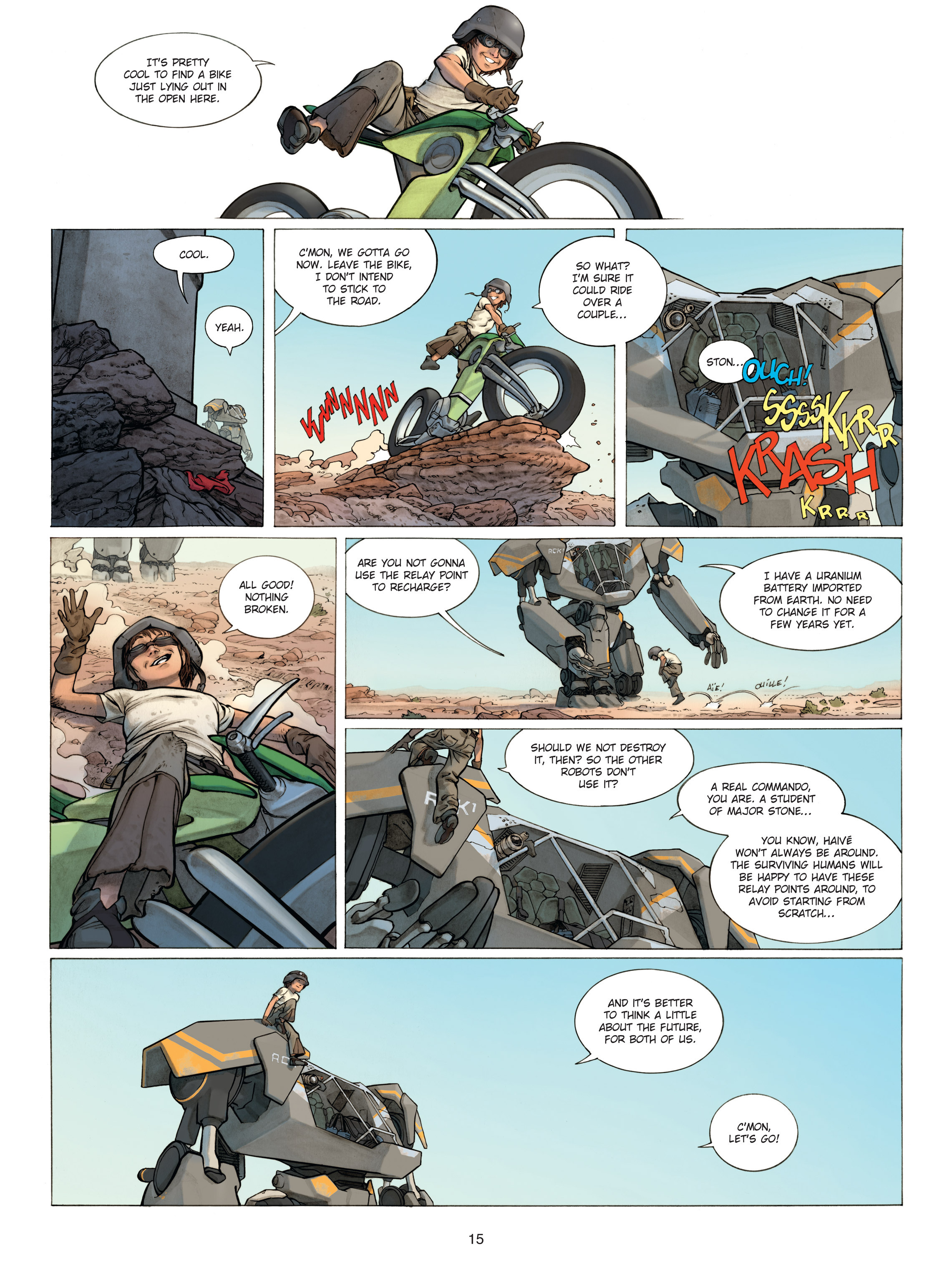 Read online Rock & Stone comic -  Issue #1 - 15