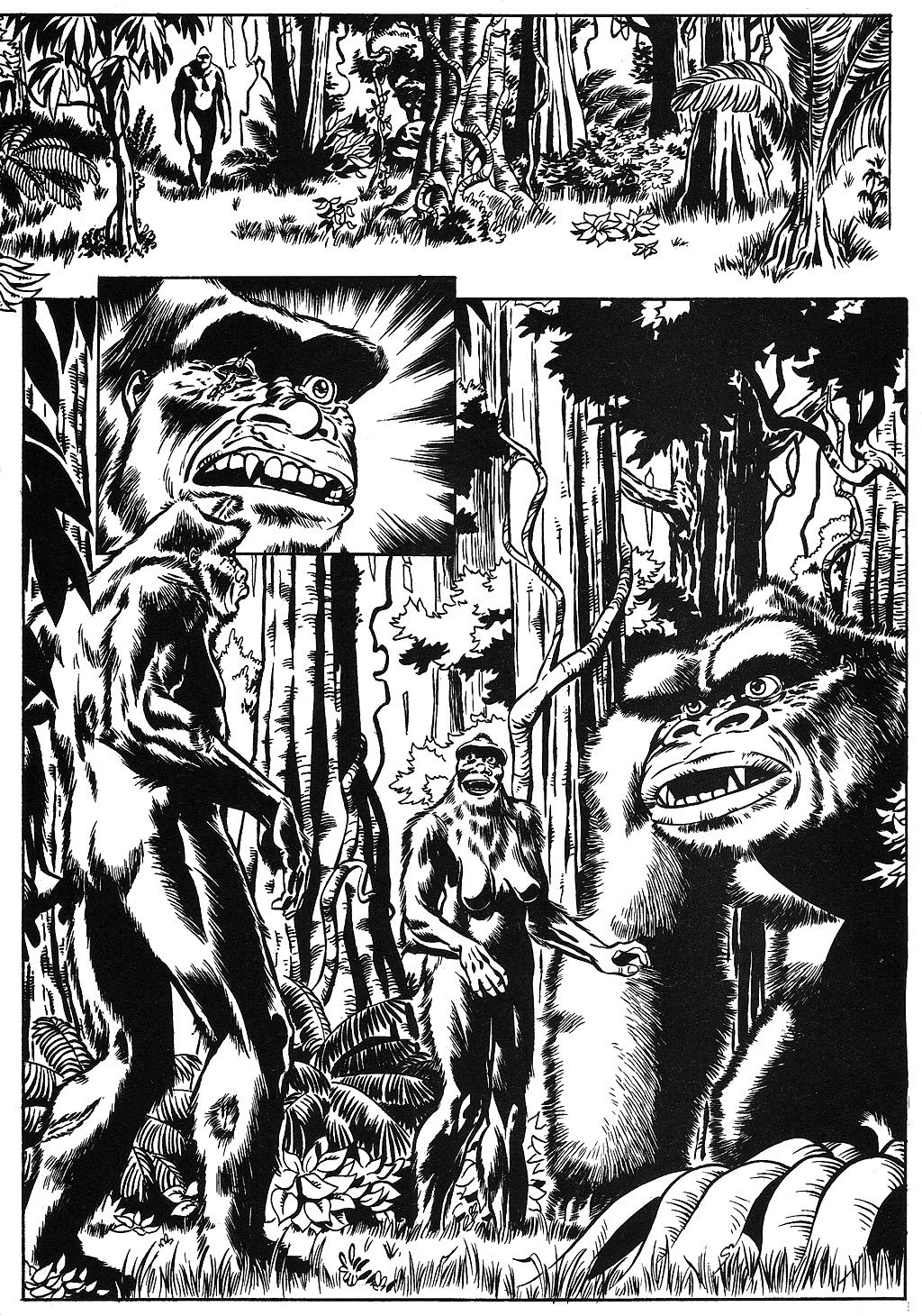 Read online Cavewoman: Missing Link comic -  Issue #4 - 12