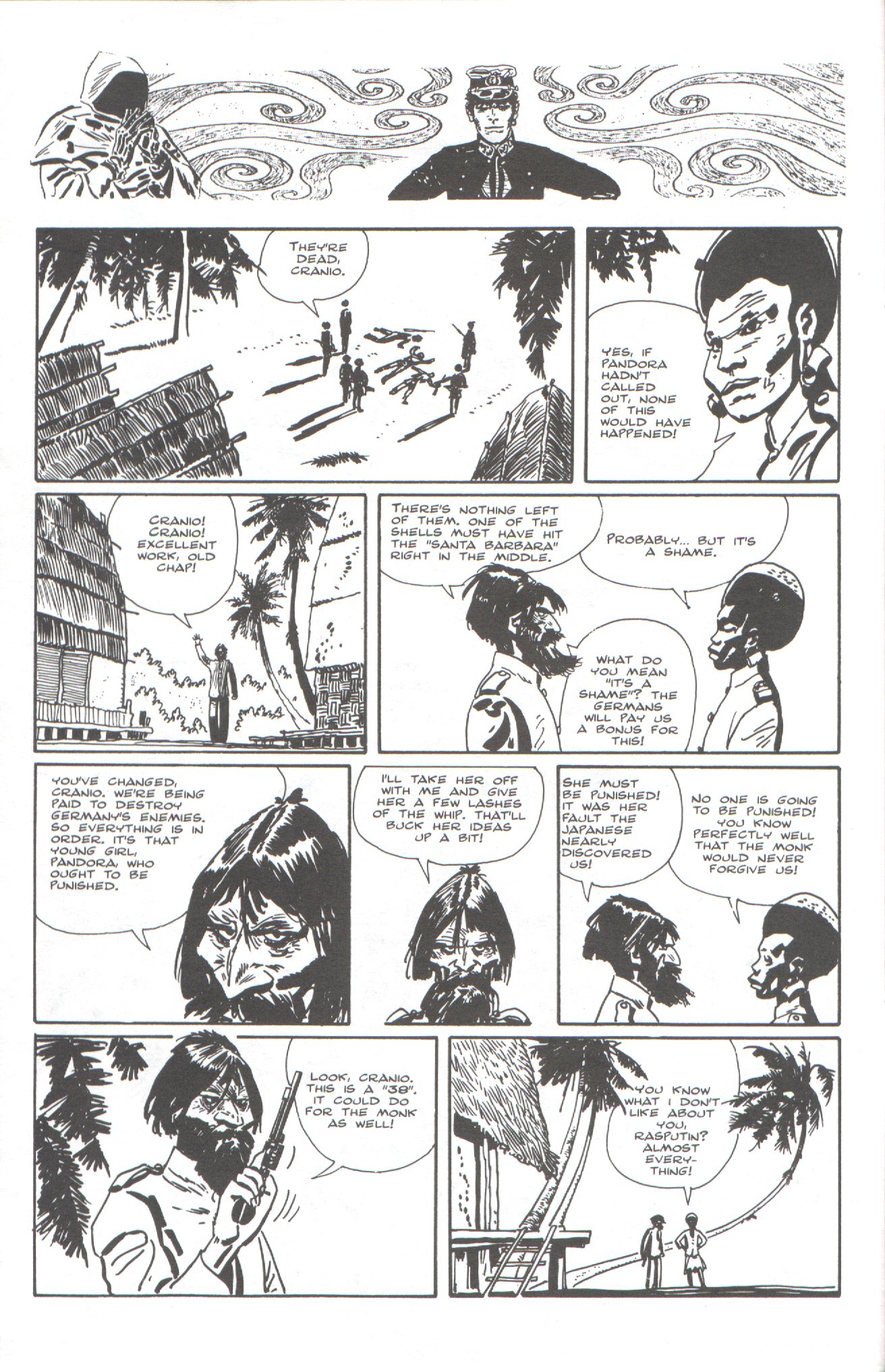 Read online Corto Maltese: Ballad of the Salt Sea comic -  Issue #5 - 10