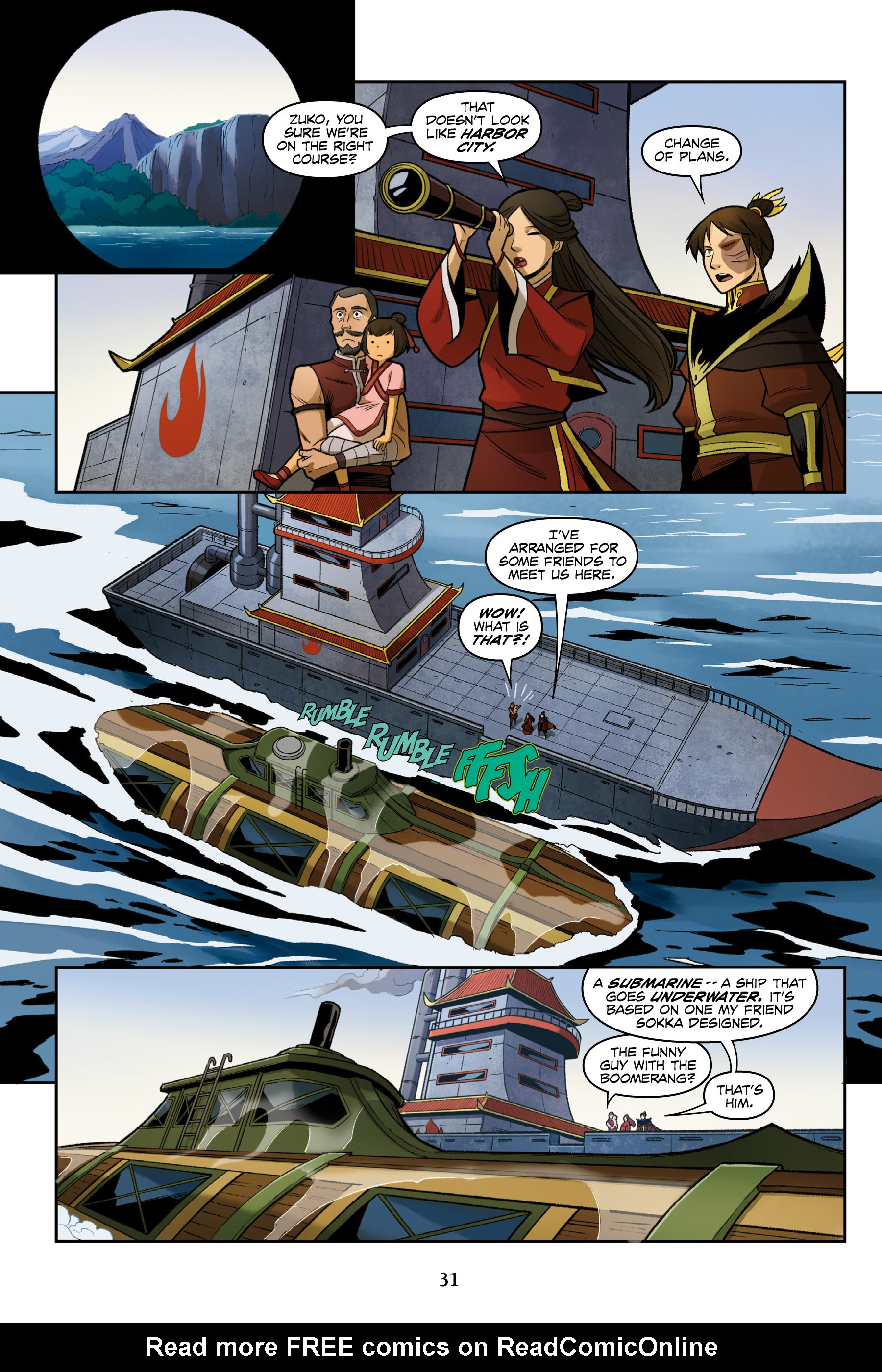 Read online Nickelodeon Avatar: The Last Airbender - Smoke and Shadow comic -  Issue # Part 1 - 31