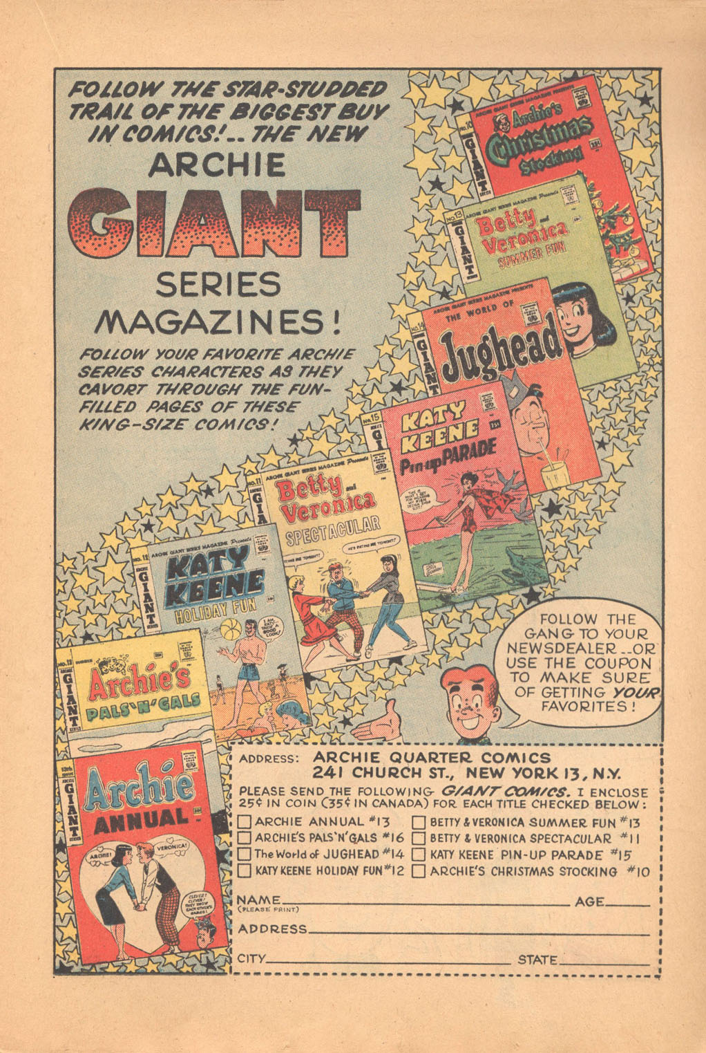 Read online Archie Giant Series Magazine comic -  Issue #13 - 25