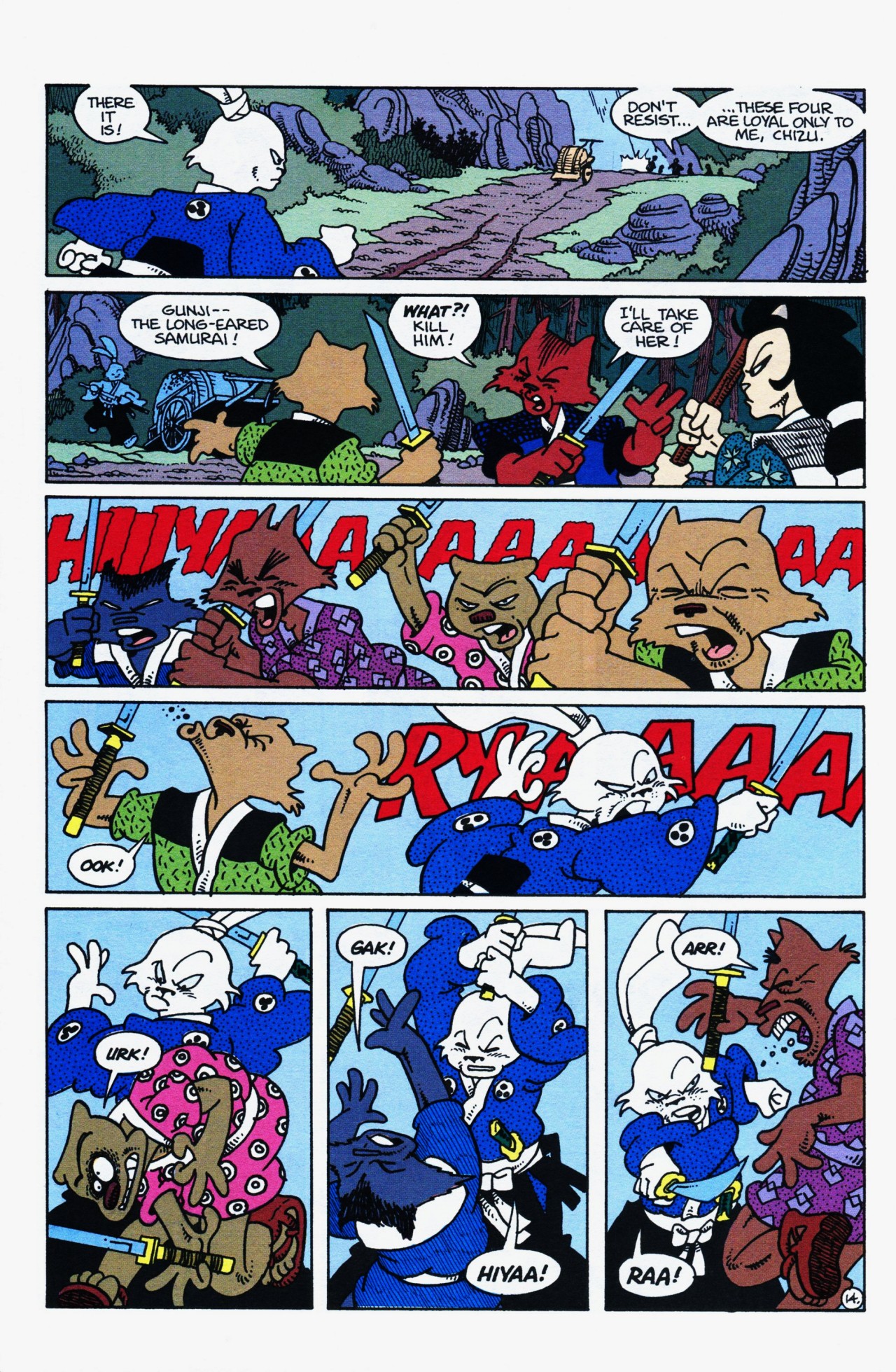 Read online Usagi Yojimbo (1993) comic -  Issue #3 - 16