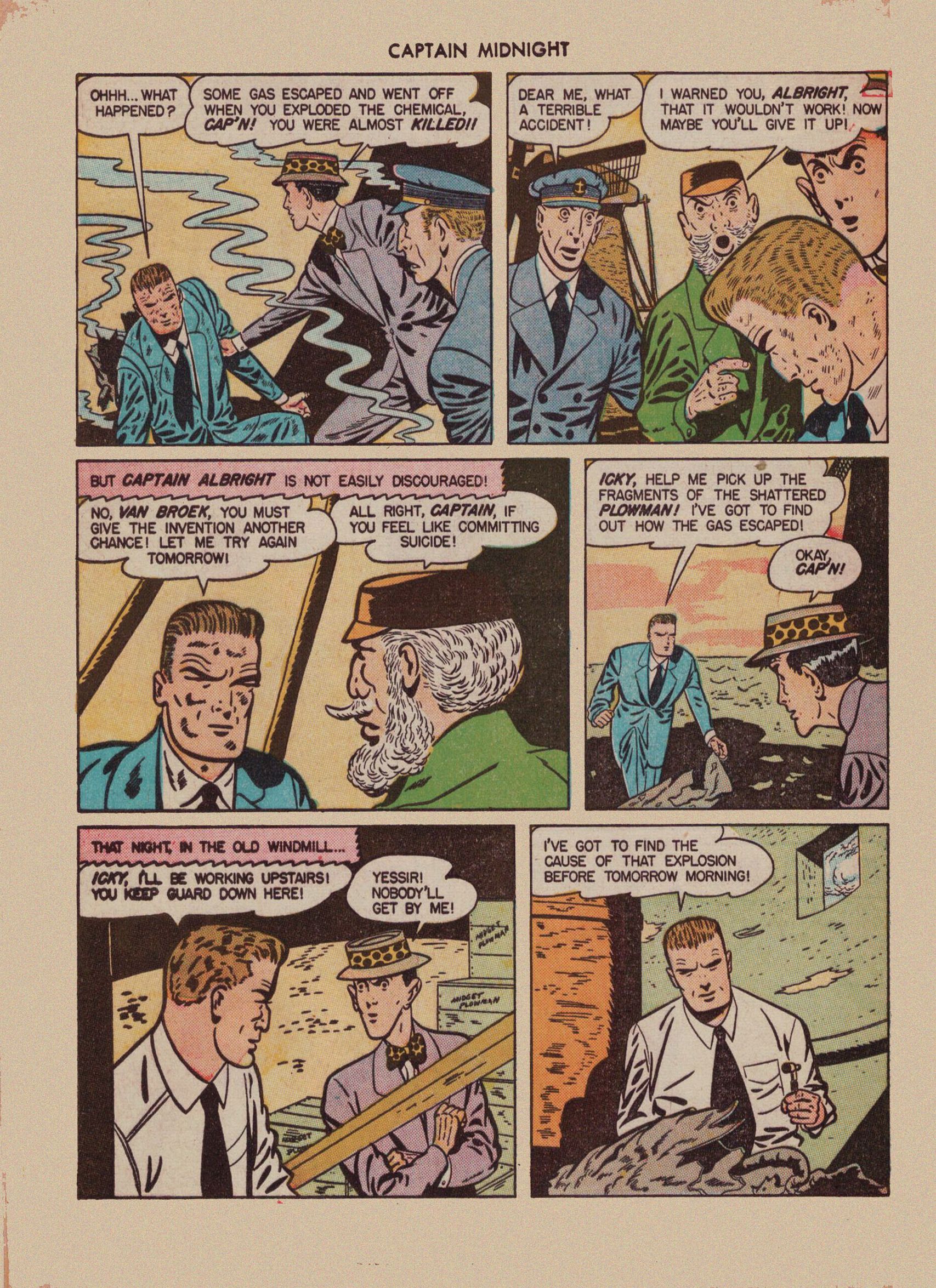 Read online Captain Midnight (1942) comic -  Issue #43 - 8