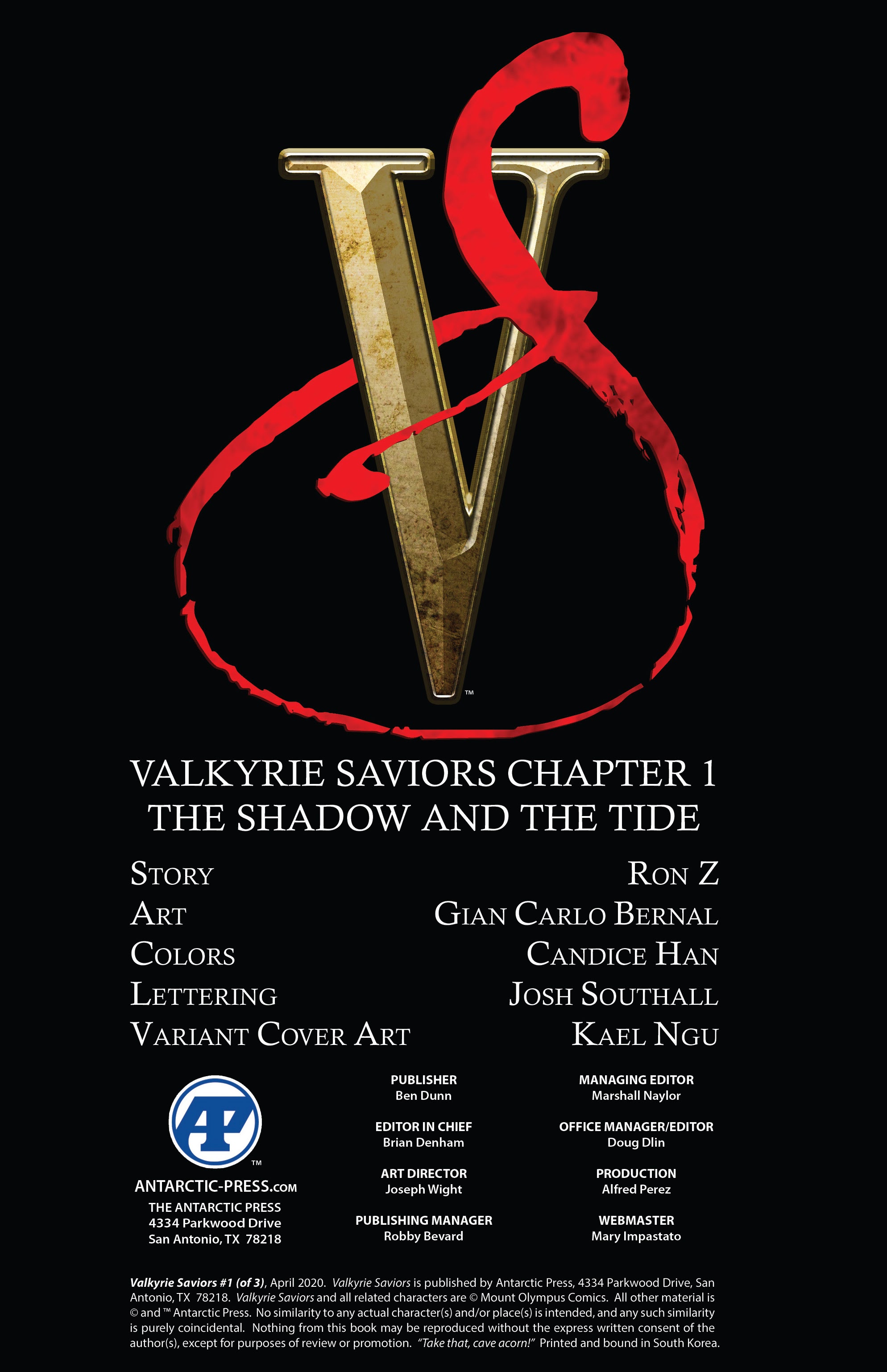 Read online Valkyrie Saviors comic -  Issue #1 - 2