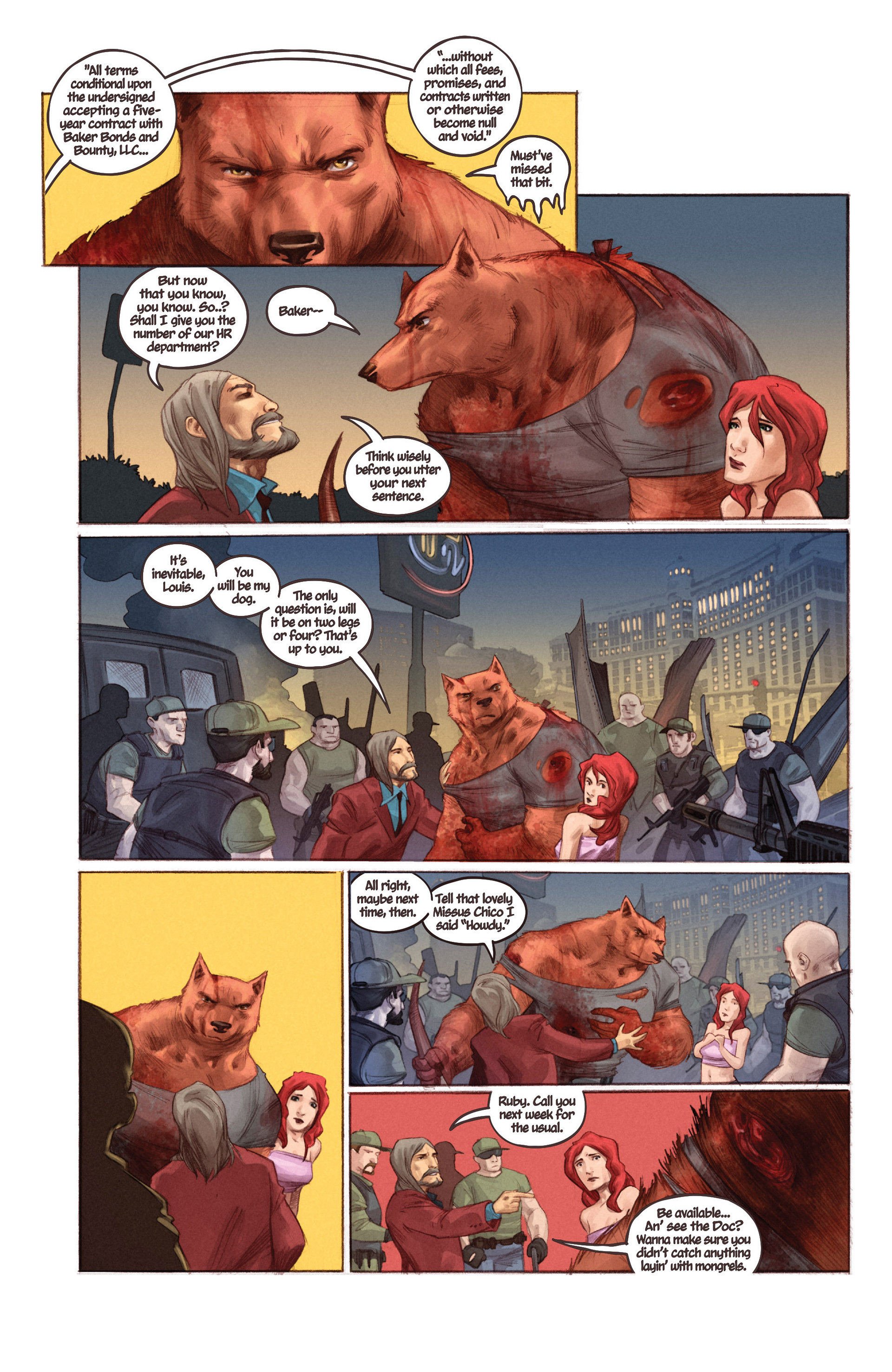 Read online Bad Dog comic -  Issue #6 - 33