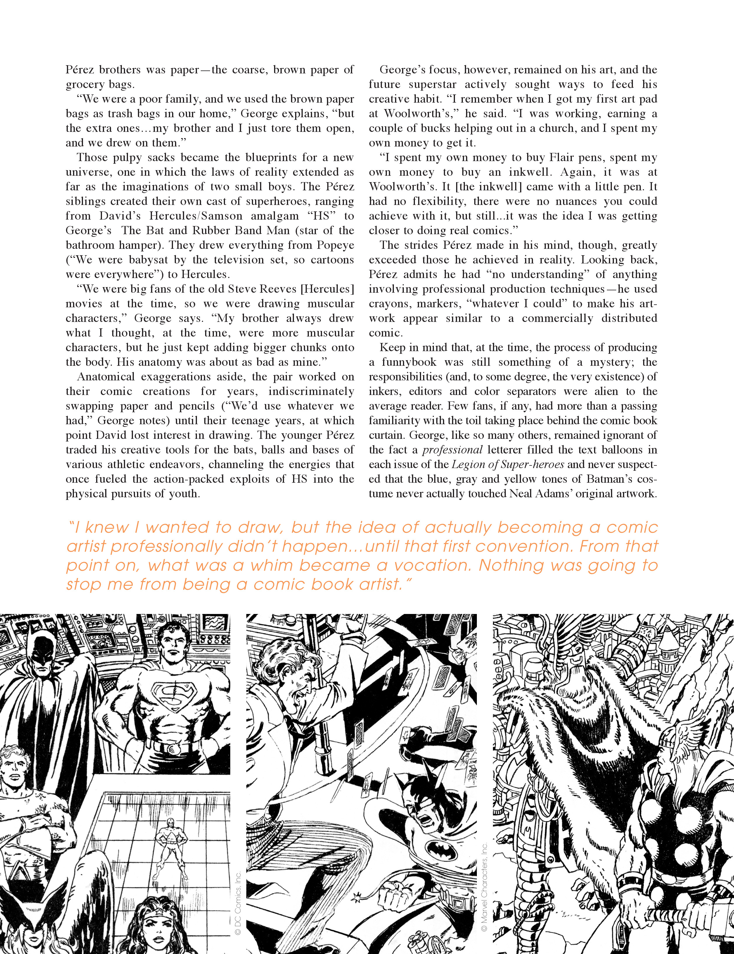 Read online George Perez Storyteller comic -  Issue # TPB 2 (Part 1) - 16