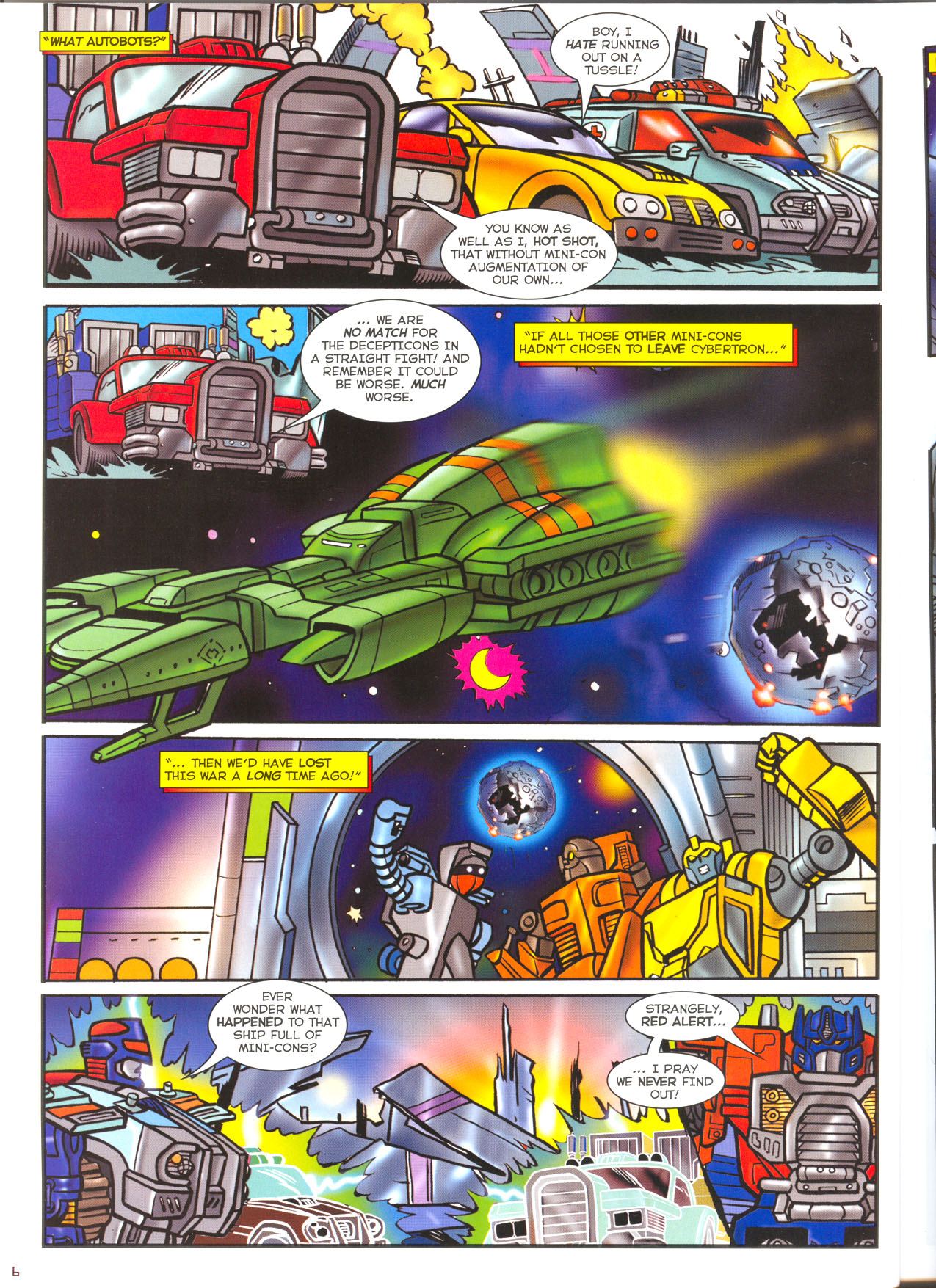 Read online Transformers: Armada (2003) comic -  Issue #1 - 6