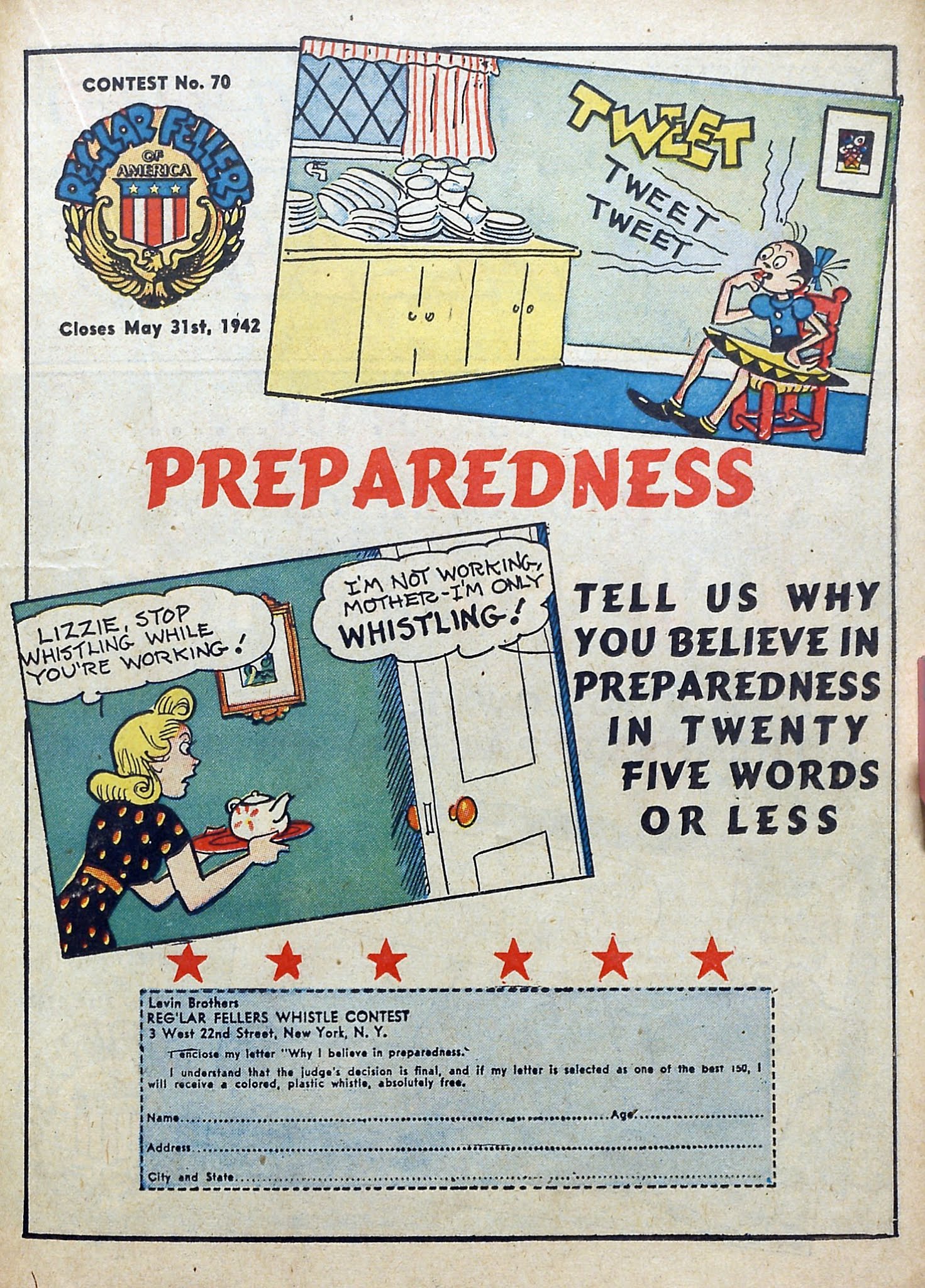 Read online Reg'lar Fellers Heroic Comics comic -  Issue #12 - 37