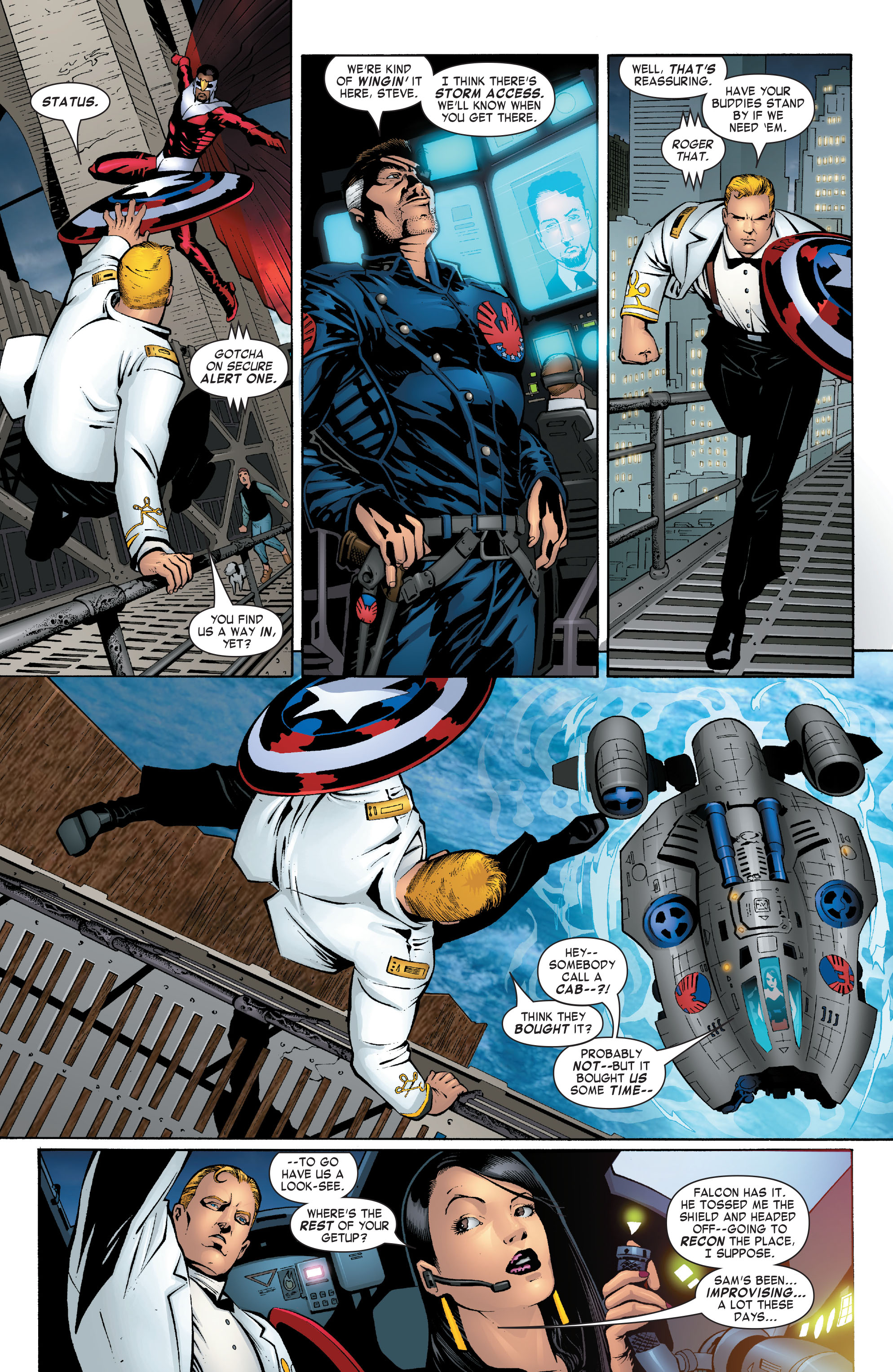 Read online Captain America & the Falcon comic -  Issue #9 - 21