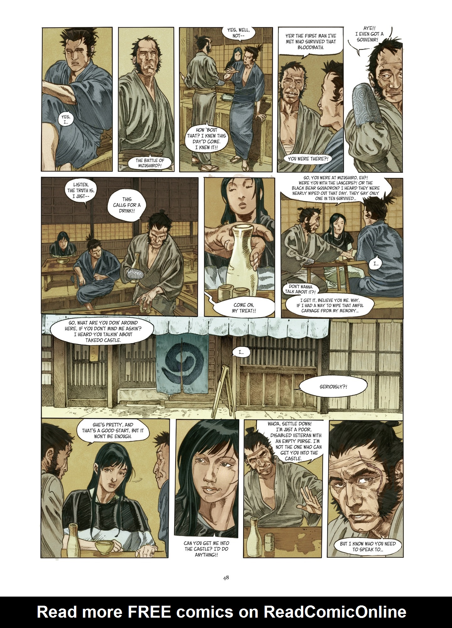 Read online The Mask Of A Thousand Tears comic -  Issue #1 - 46