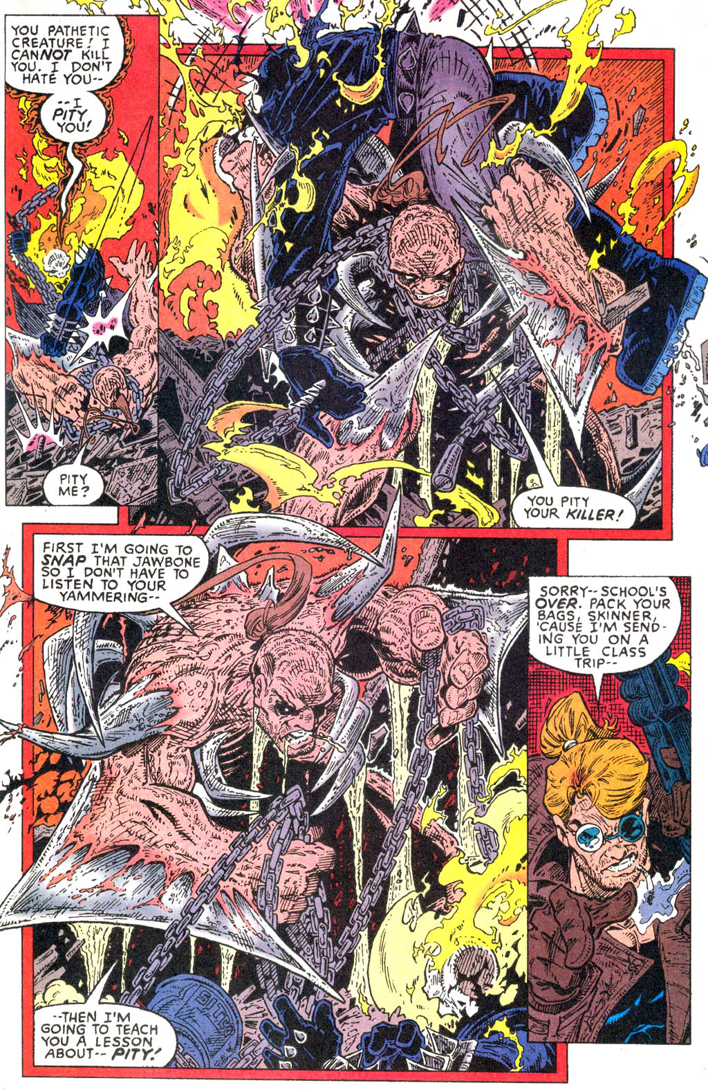 Read online Over the Edge comic -  Issue #9 - 17