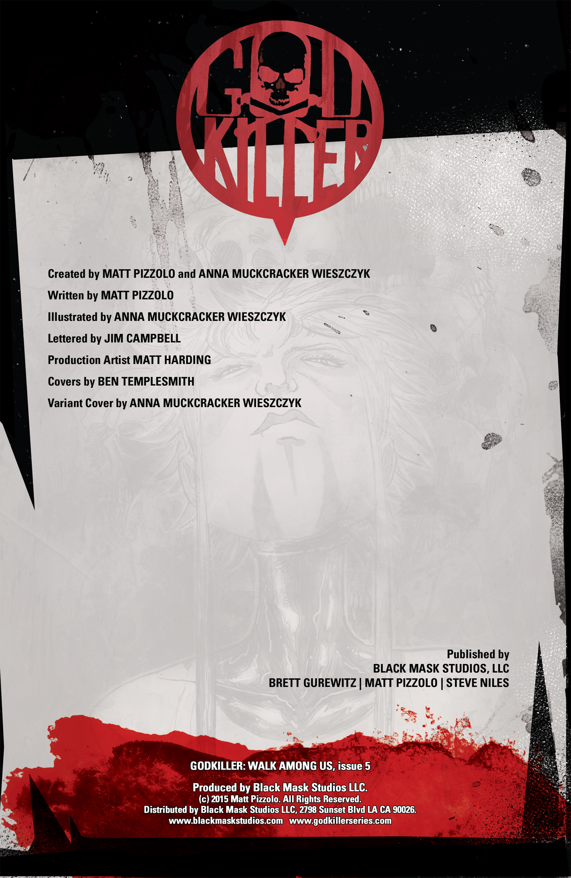 Read online Godkiller: Walk Among Us comic -  Issue #5 - 2