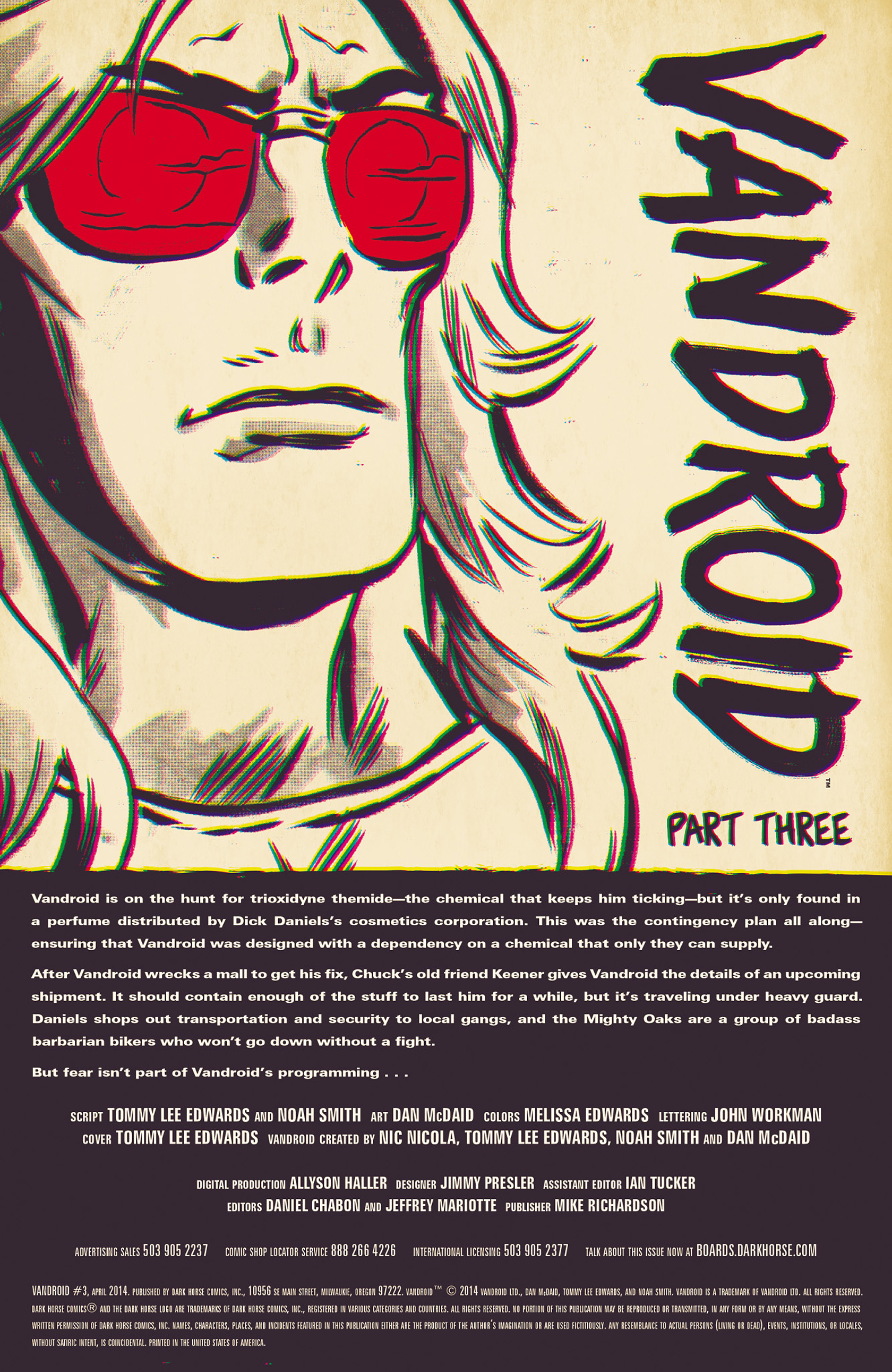 Read online Vandroid comic -  Issue #3 - 2