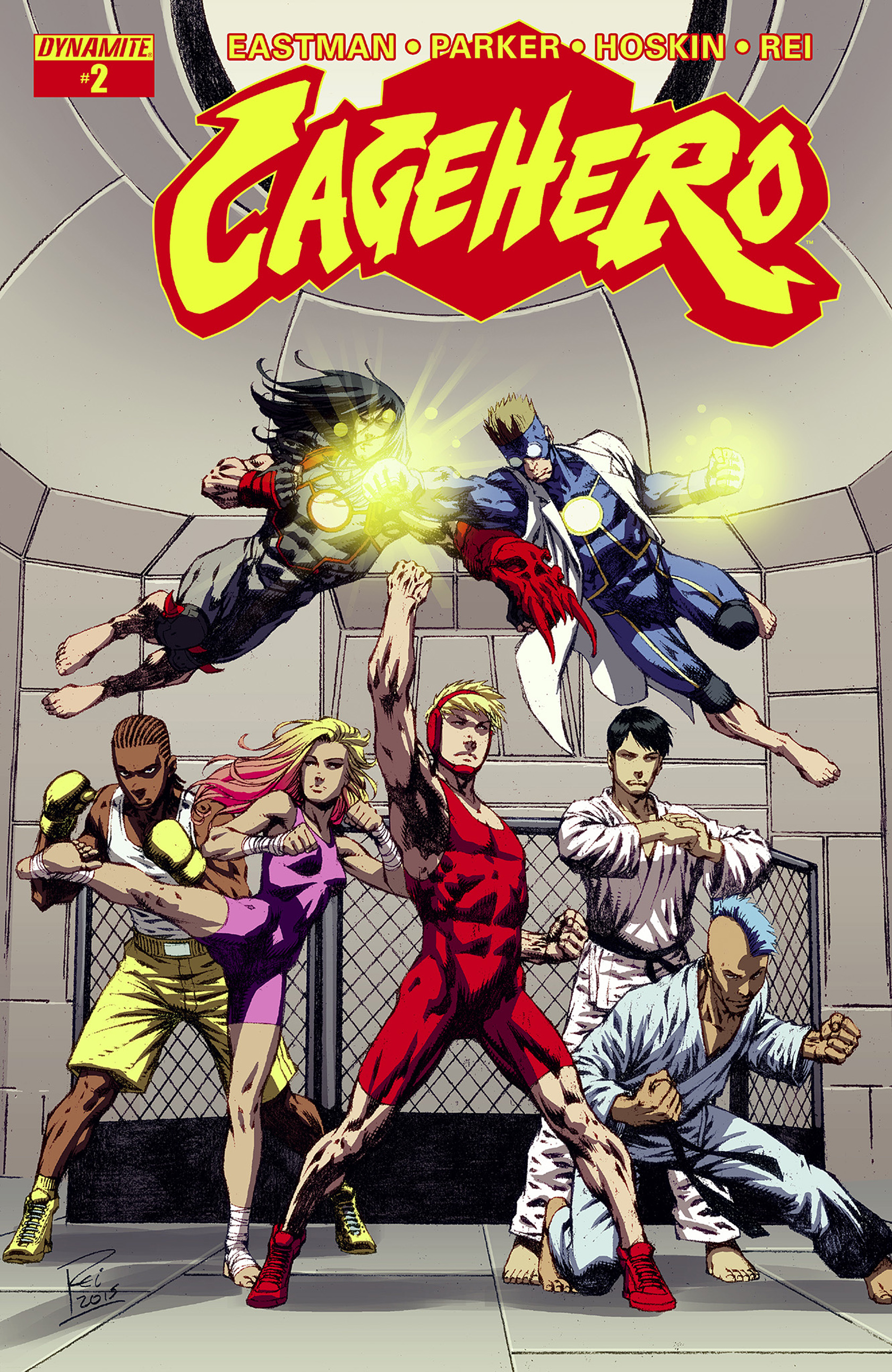 Read online Cage Hero comic -  Issue #2 - 1