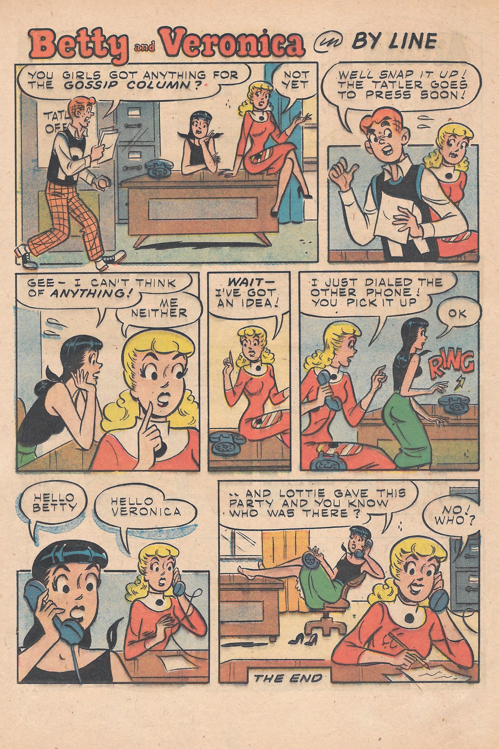 Read online Archie's Joke Book Magazine comic -  Issue #34 - 16