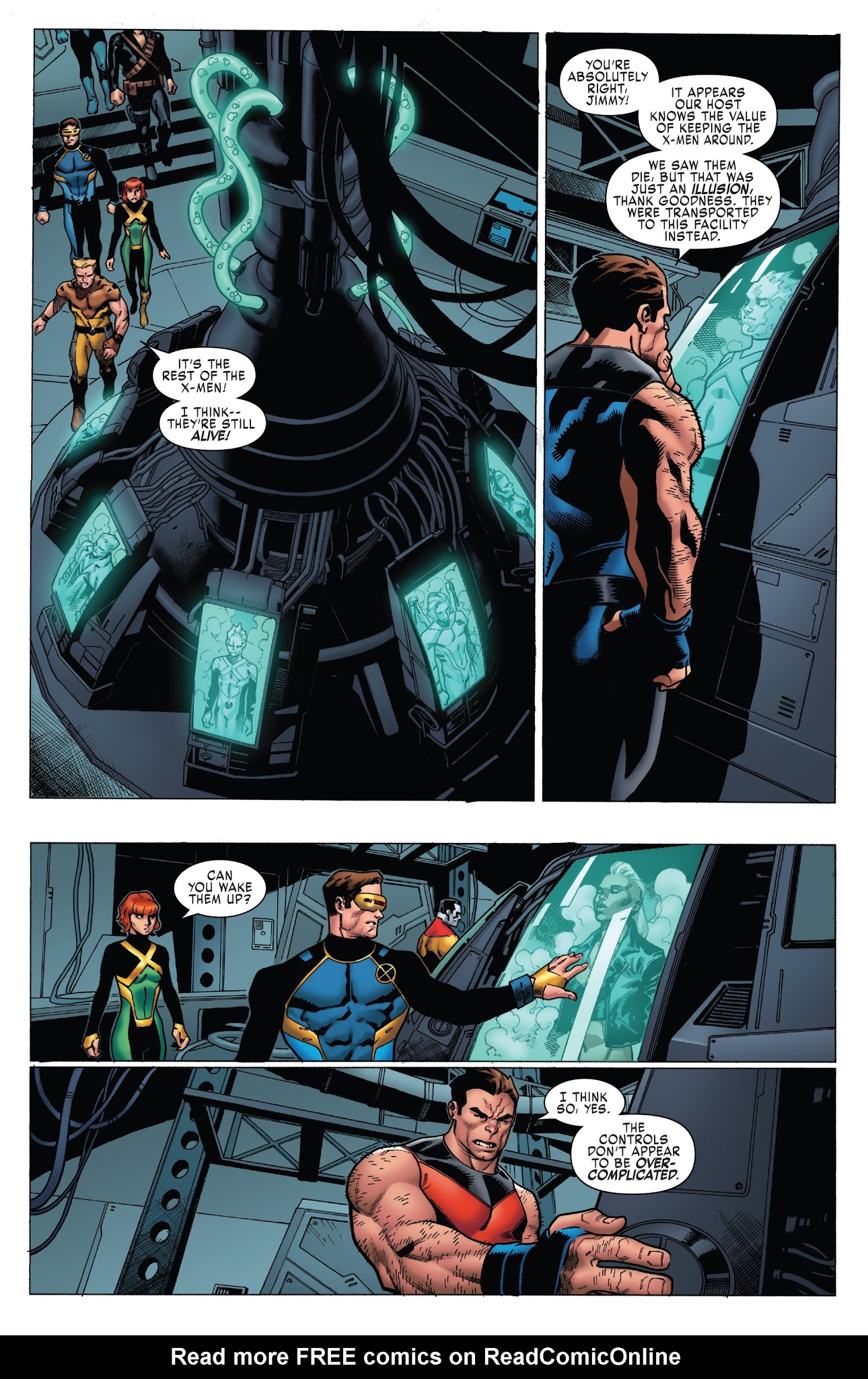 Read online X-Men: Blue comic -  Issue #14 - 18