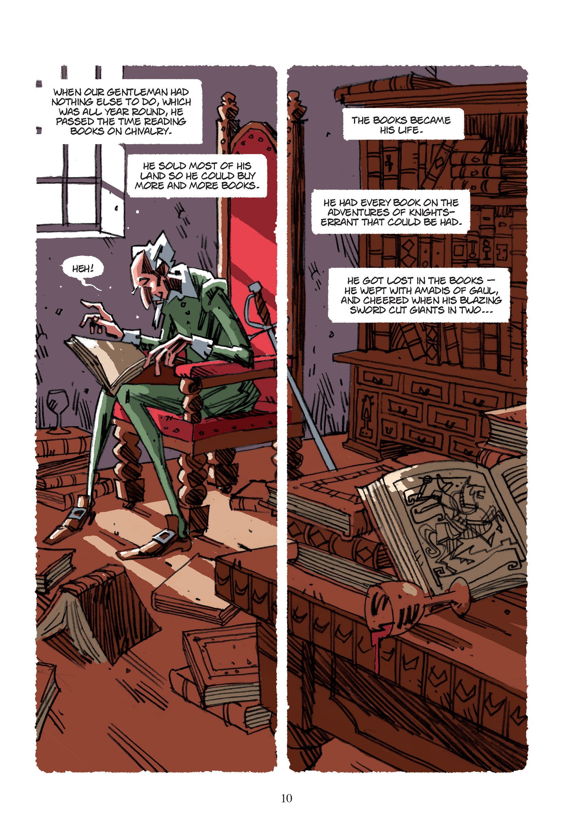 Read online The Complete Don Quixote comic -  Issue # TPB (Part 1) - 9