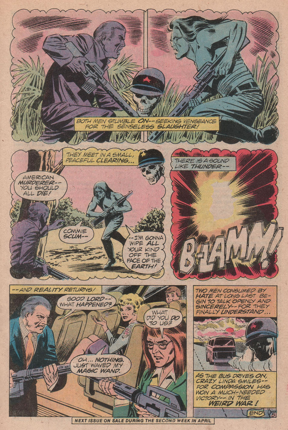 Read online Weird War Tales (1971) comic -  Issue #76 - 31