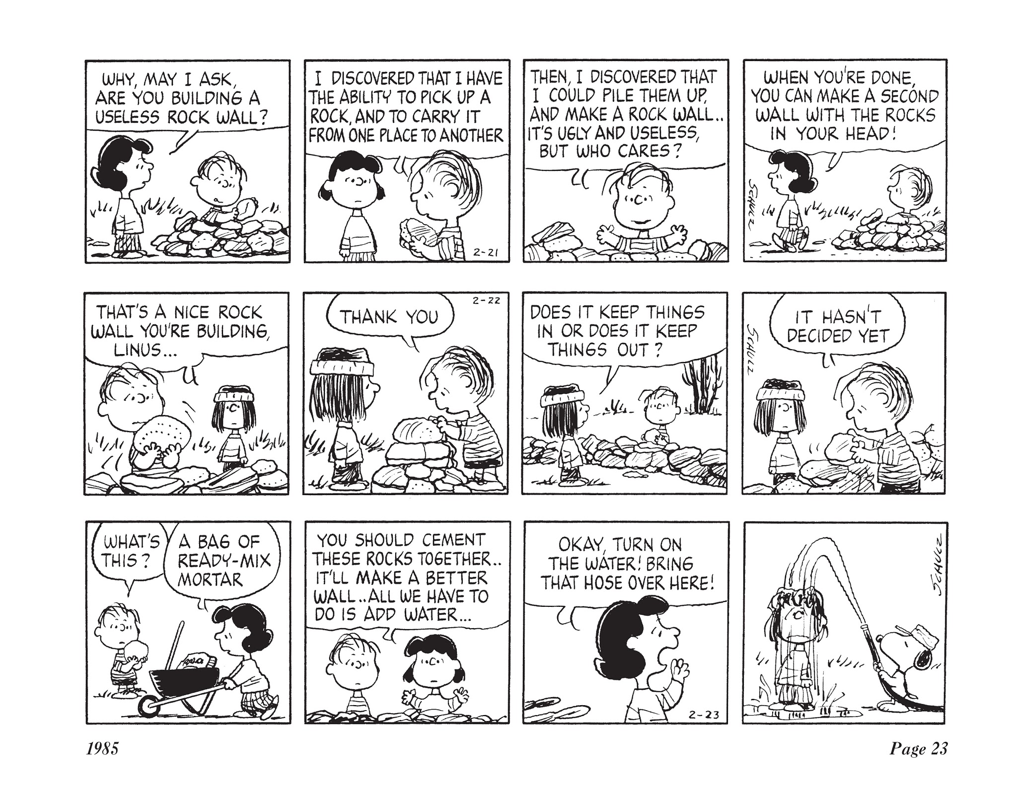 Read online The Complete Peanuts comic -  Issue # TPB 18 - 35