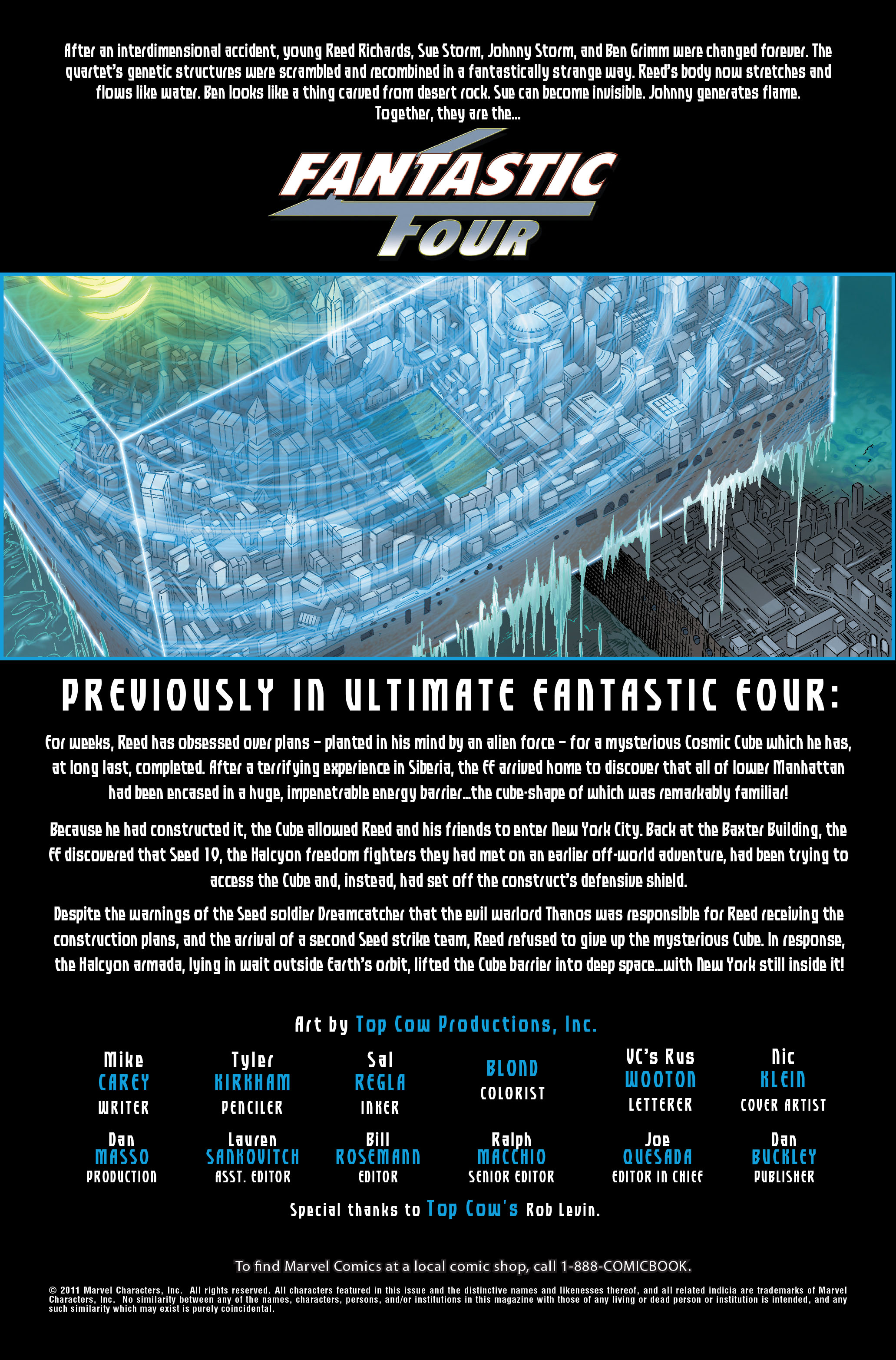 Read online Ultimate Fantastic Four (2004) comic -  Issue #51 - 2