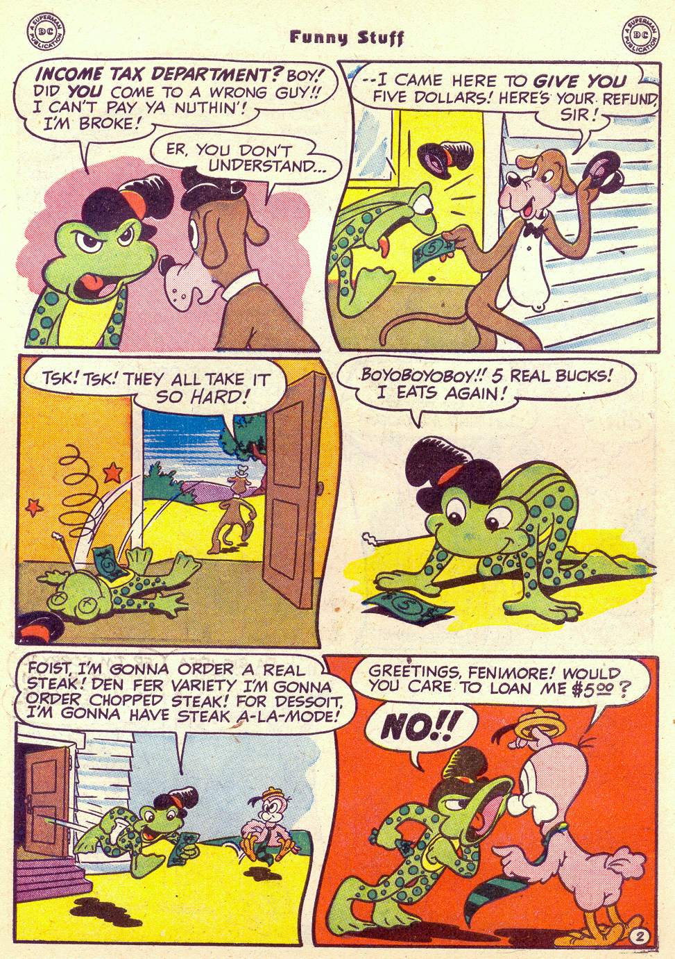 Read online Funny Stuff comic -  Issue #37 - 45