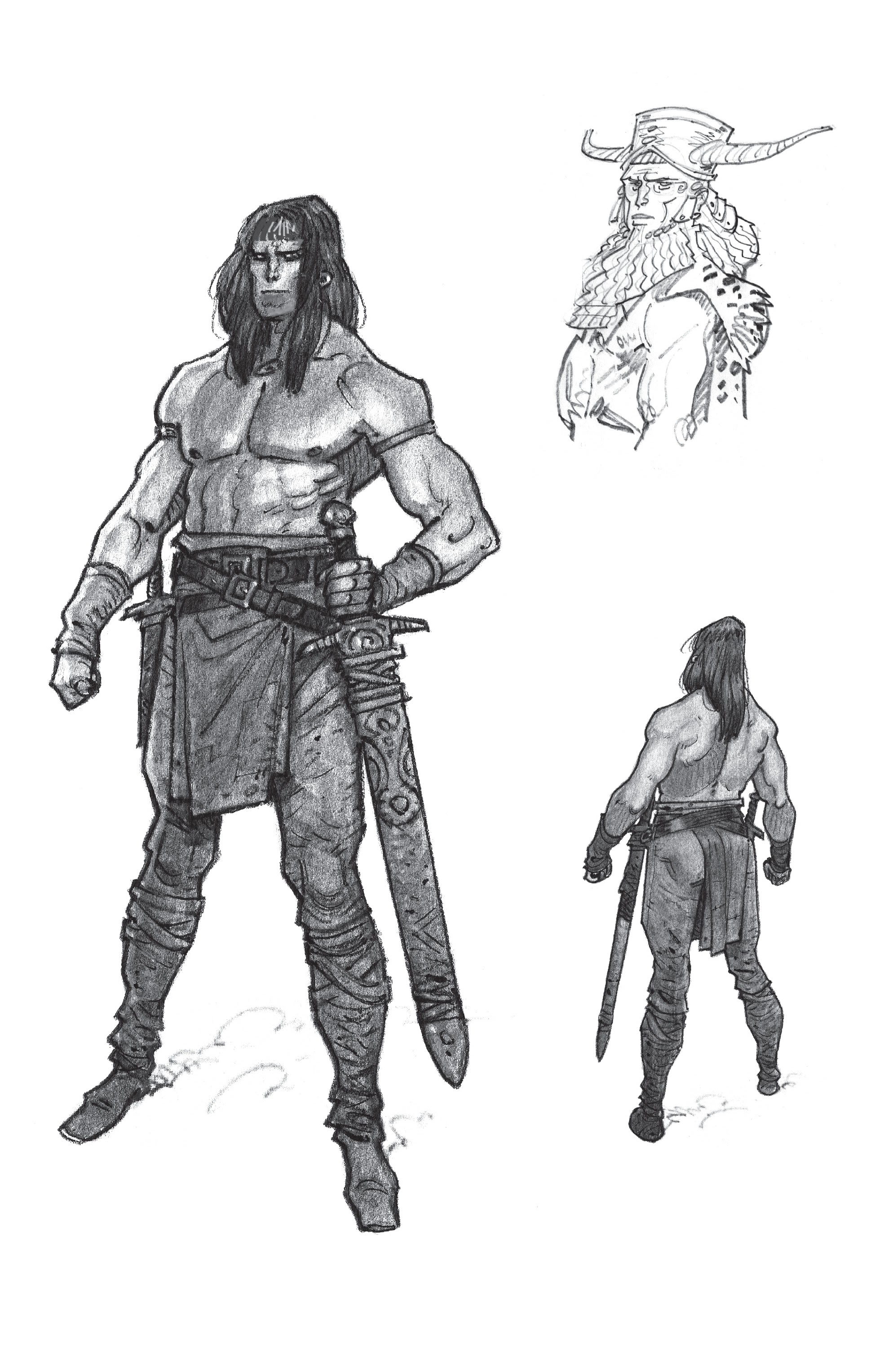 Read online The Cimmerian comic -  Issue # TPB 1 - 139