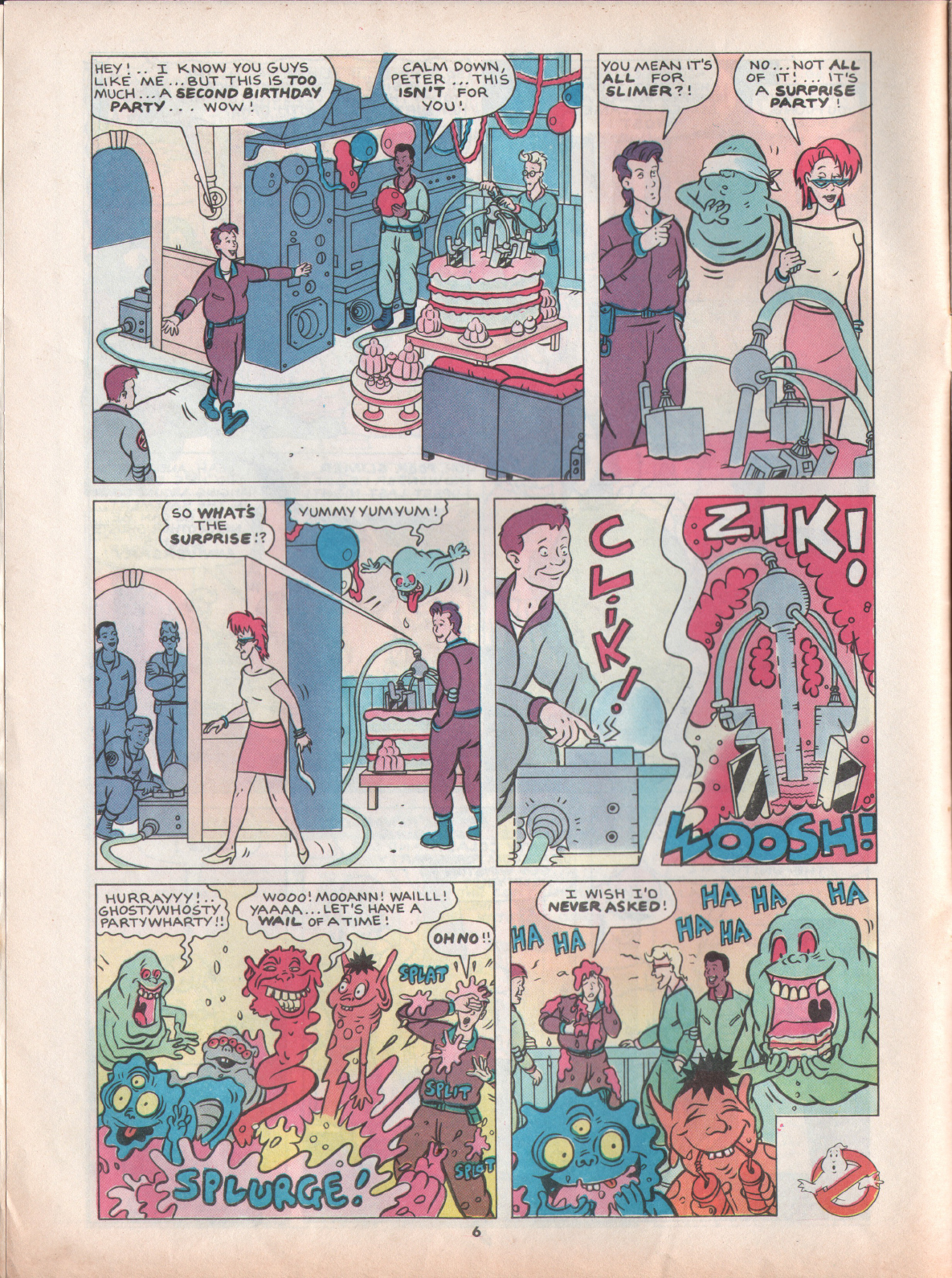 Read online The Real Ghostbusters comic -  Issue #20 - 6
