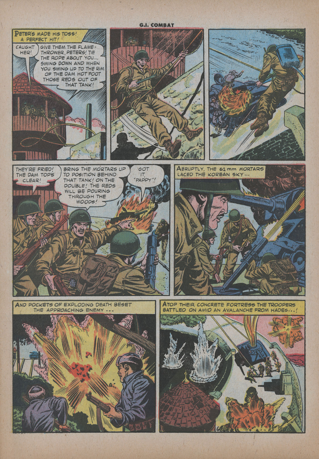 Read online G.I. Combat (1952) comic -  Issue #37 - 8