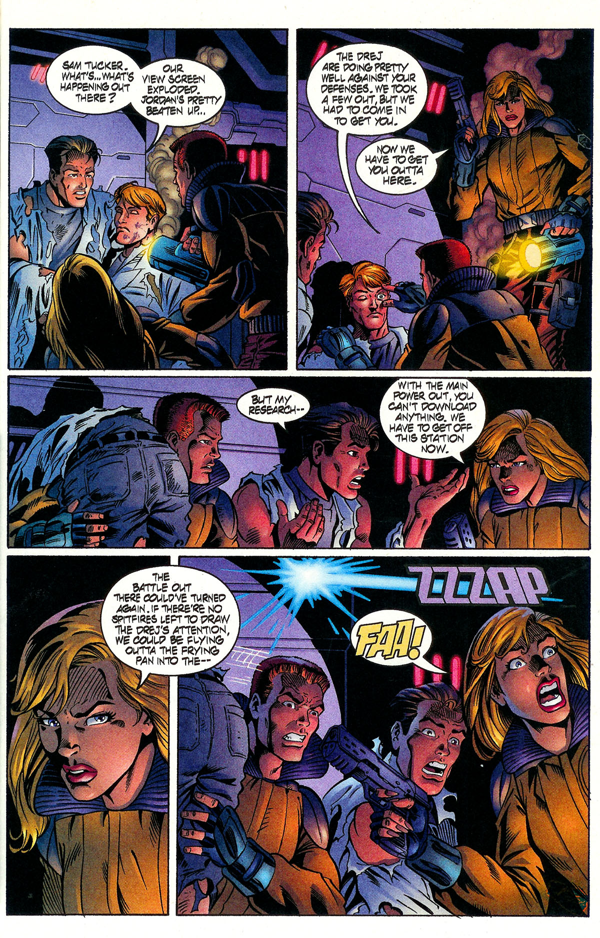 Read online Titan A.E. comic -  Issue #2 - 19
