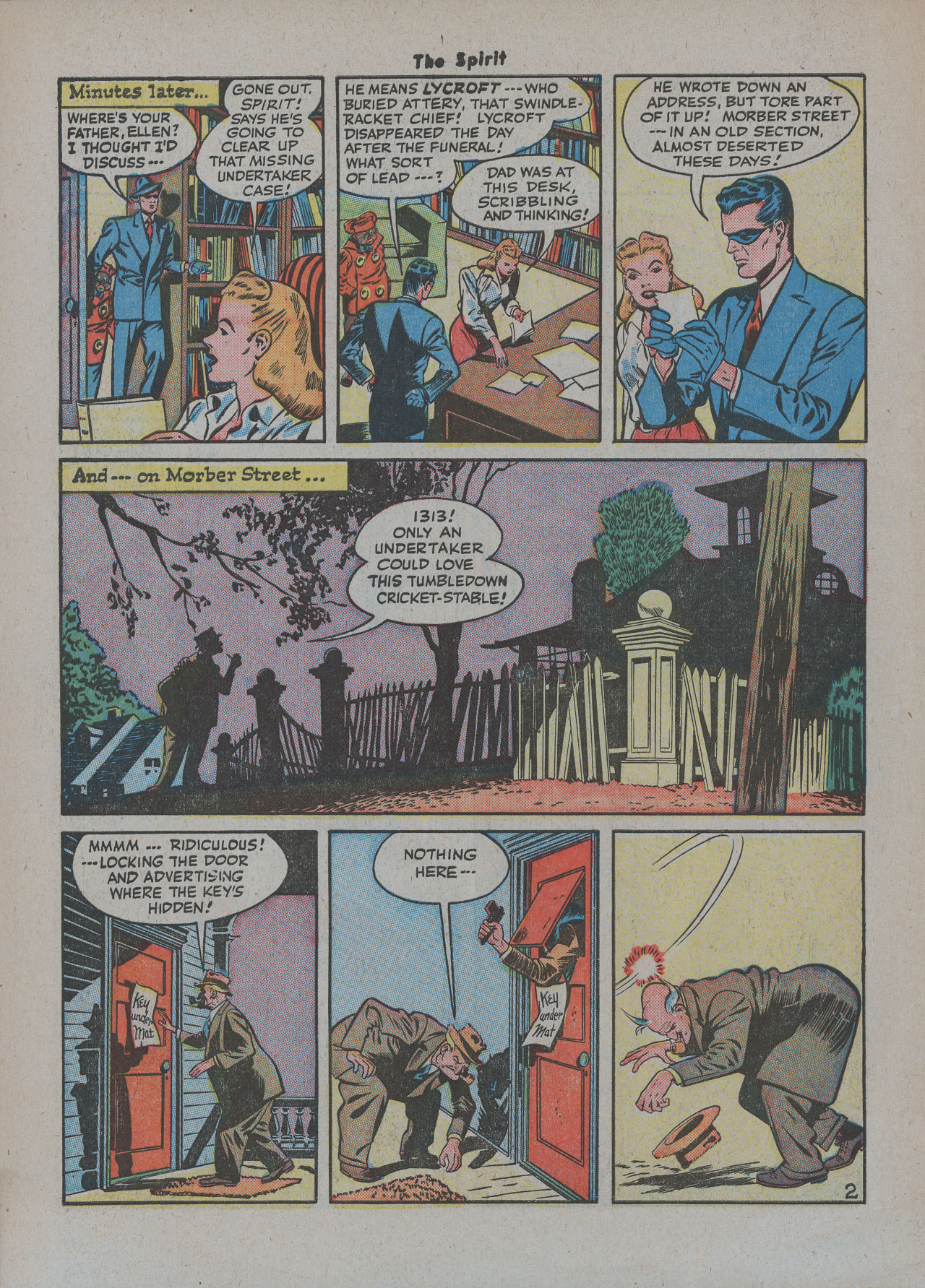 Read online The Spirit (1944) comic -  Issue #12 - 12