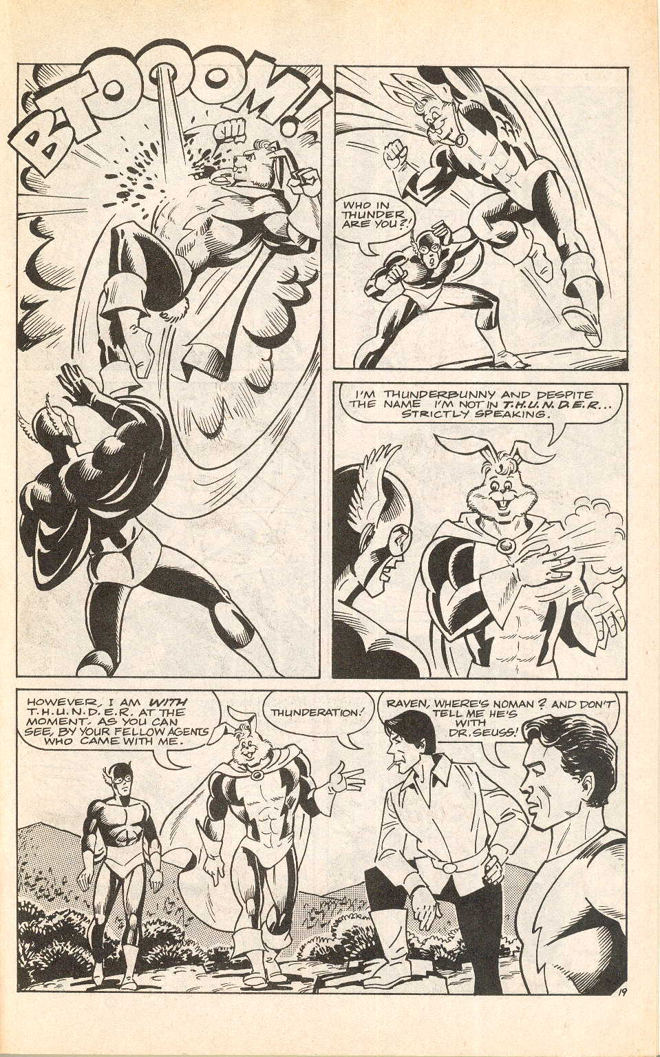 Read online Thunderbunny comic -  Issue #11 - 21