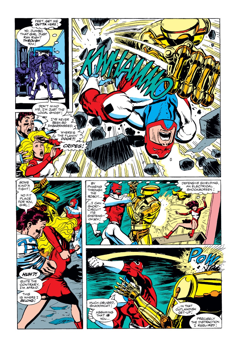 Read online Excalibur (1988) comic -  Issue #34 - 18